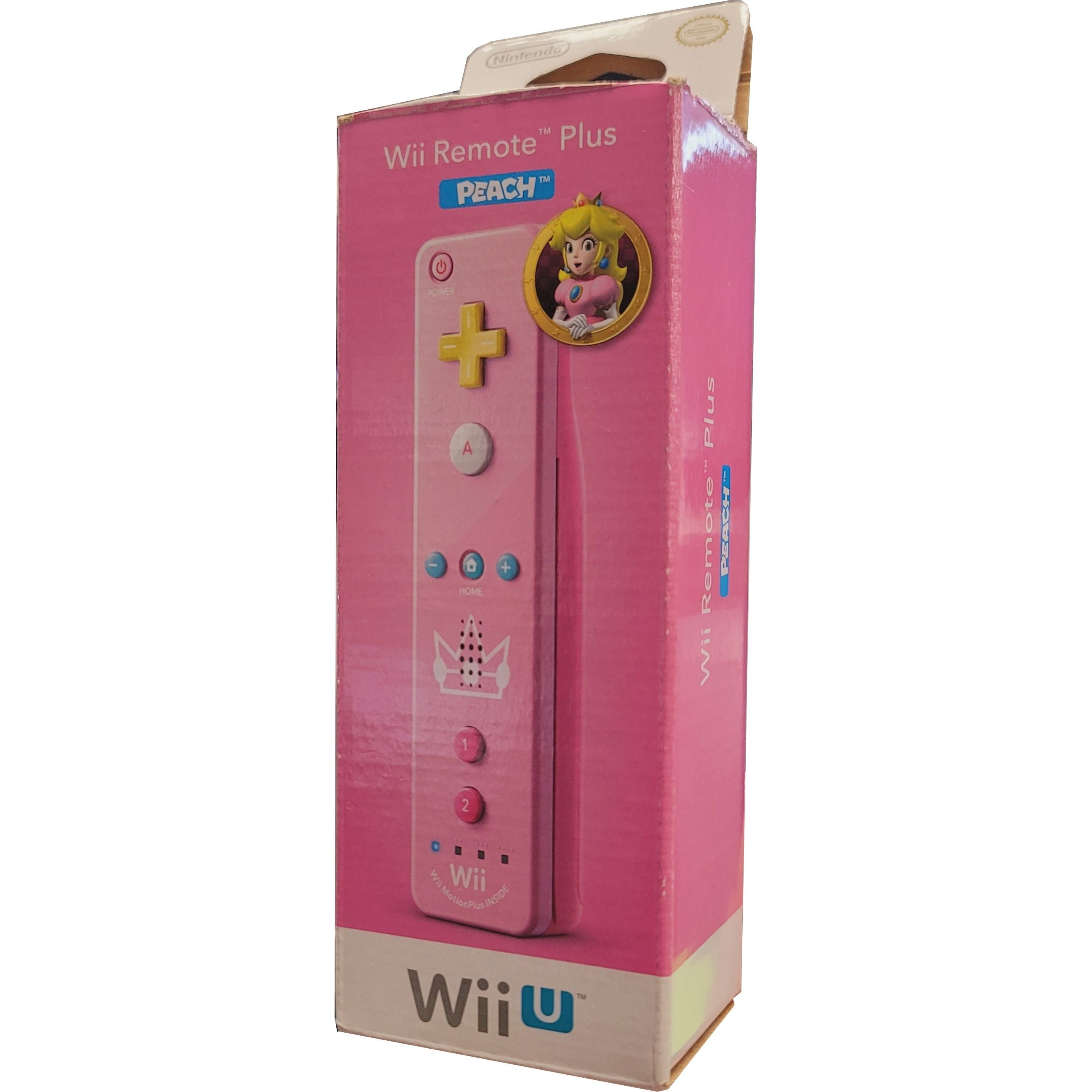 Nintendo Wii Remote Plus - Peach Edition Complete in Box