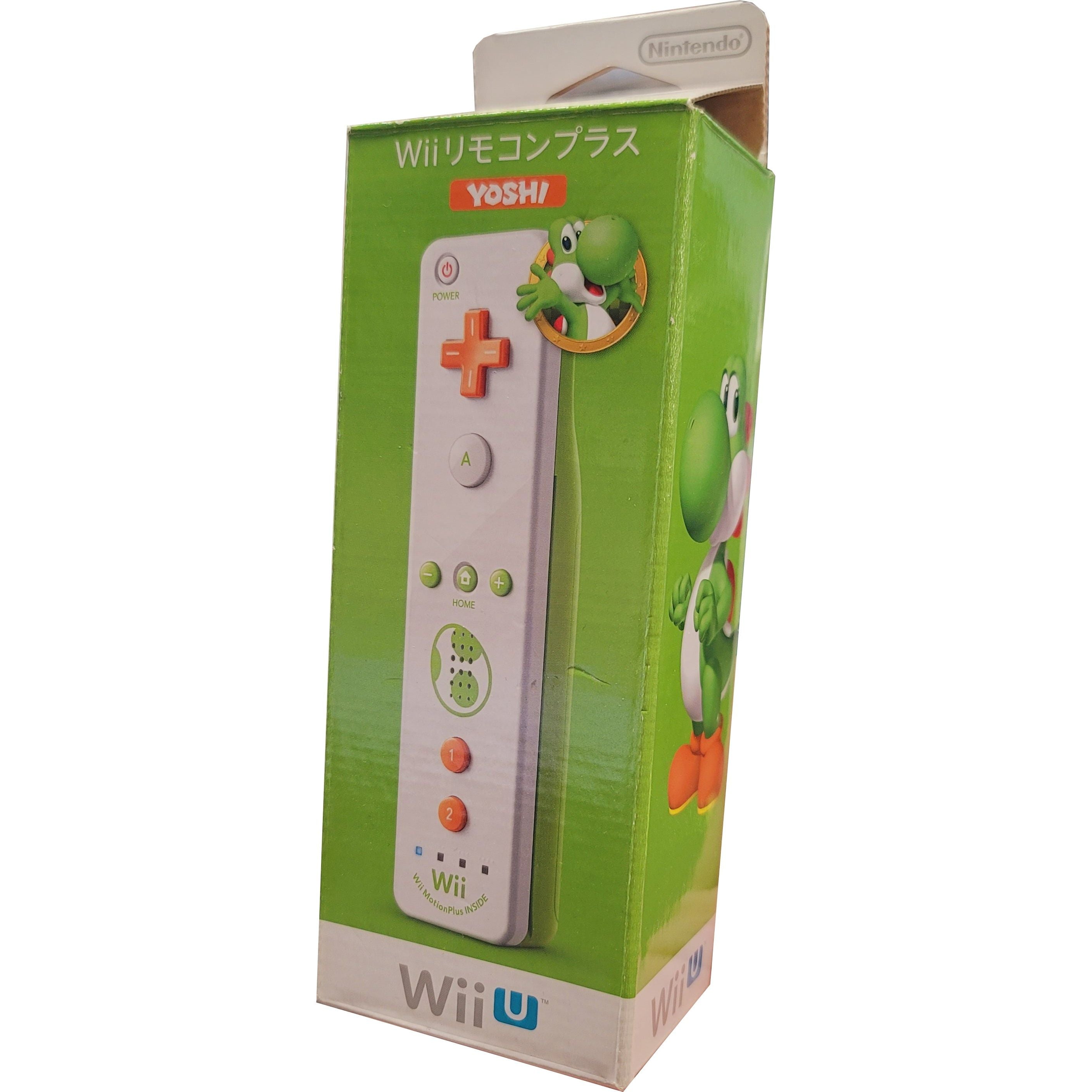 Nintendo Wii Remote Plus - Yoshi Edition Complete in Box