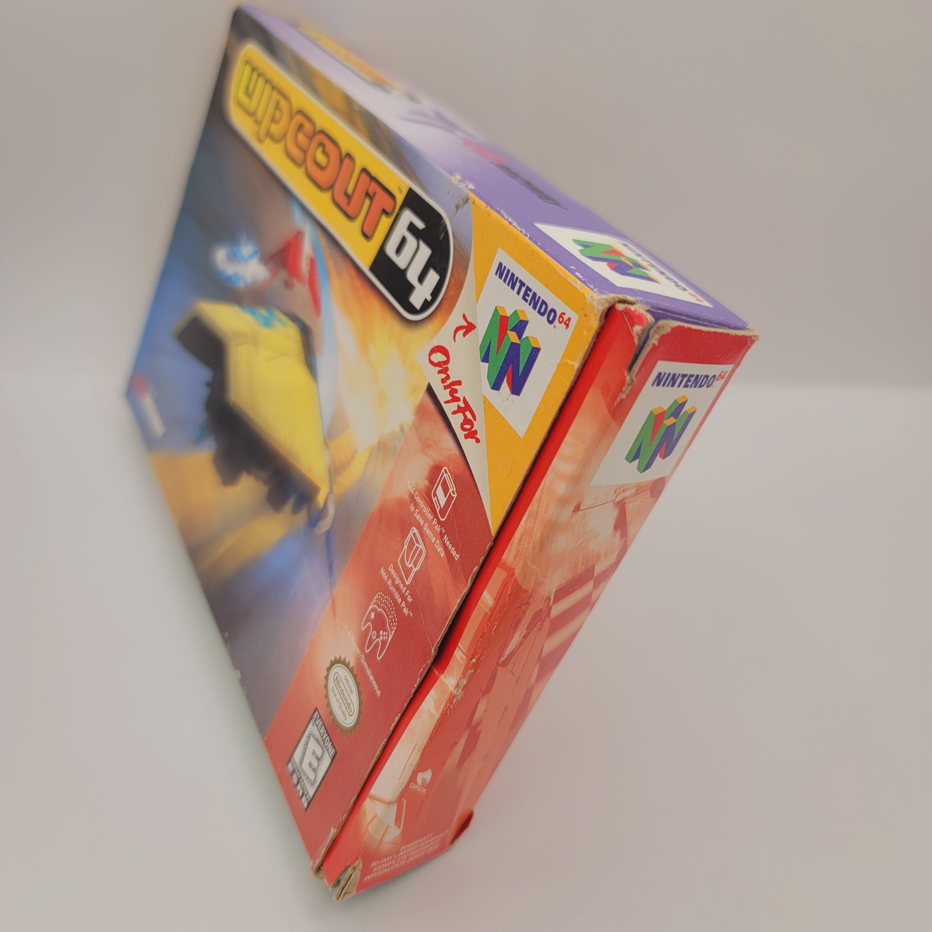 N64 - WipeOut 64 (Complete in Box / B+ / Worn Manual)