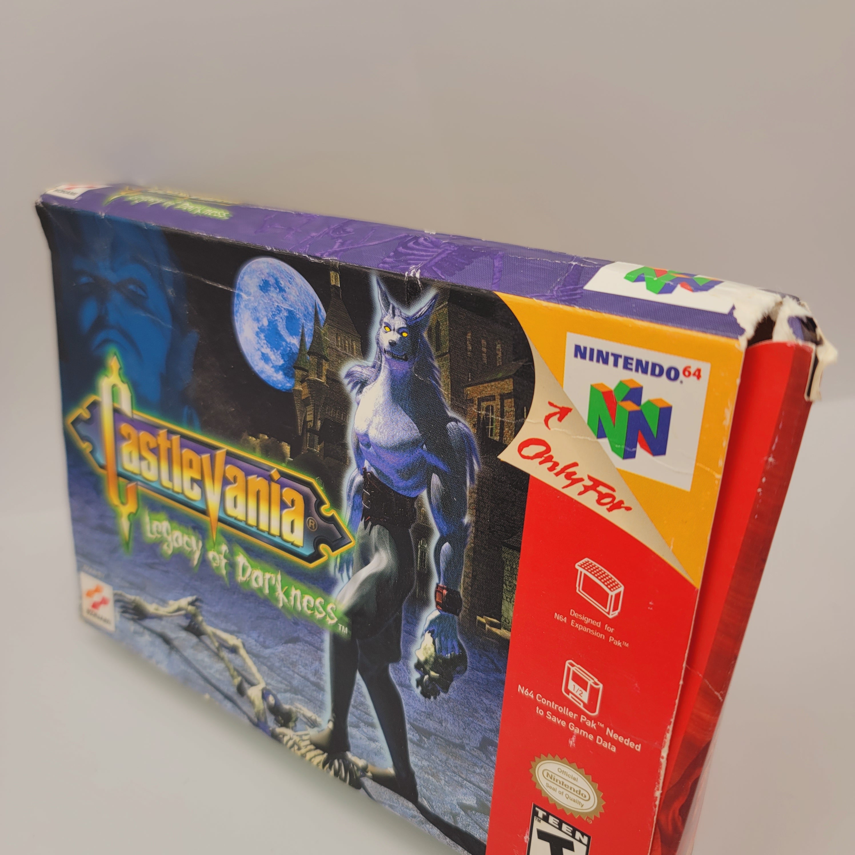 N64 - Castlevania Legacy of Darkness (Complete in Box / C / With Manual)