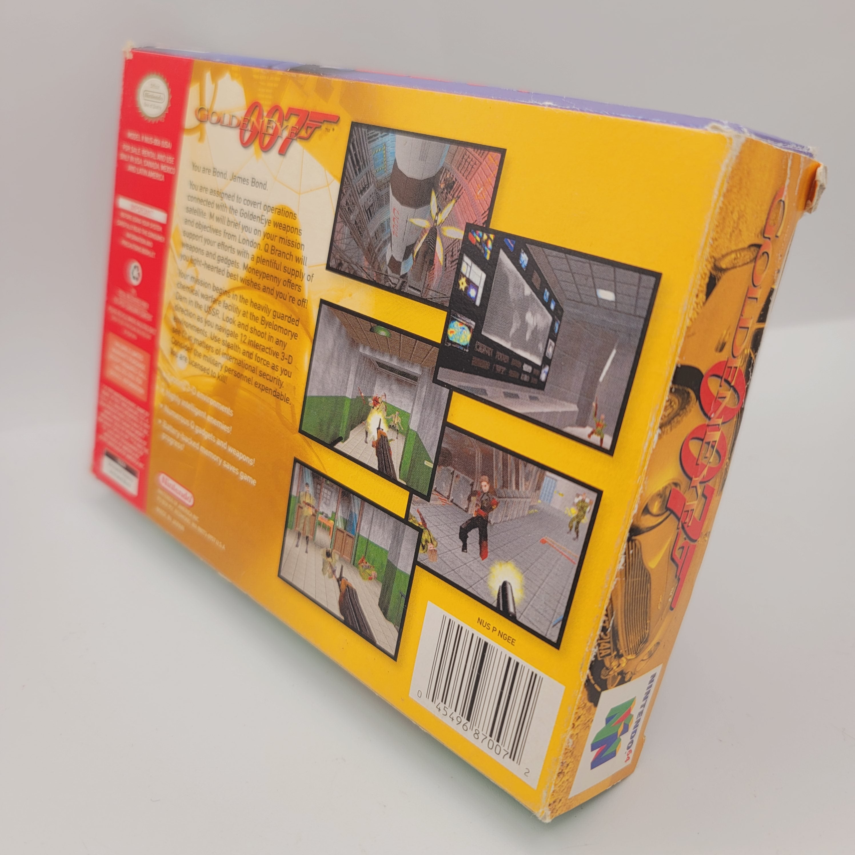 N64 - GoldenEye 007 (Complete in Box / B / With Manual)