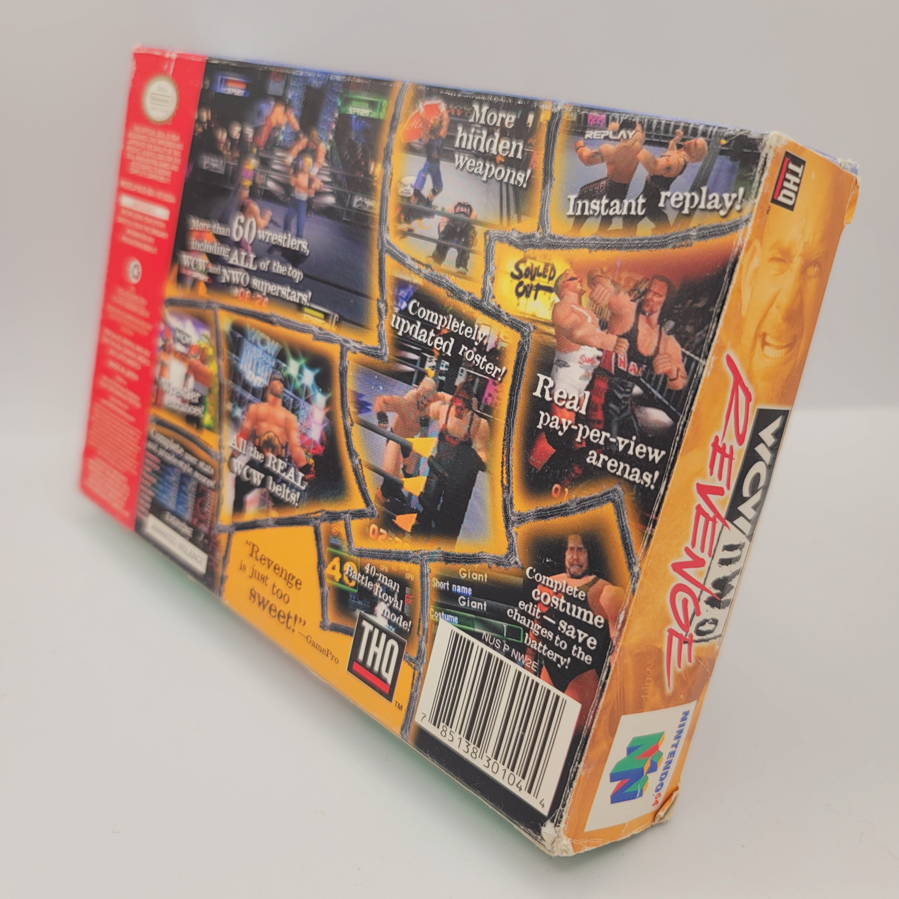 N64 - WCW nWo Revenge (complet en boîte)