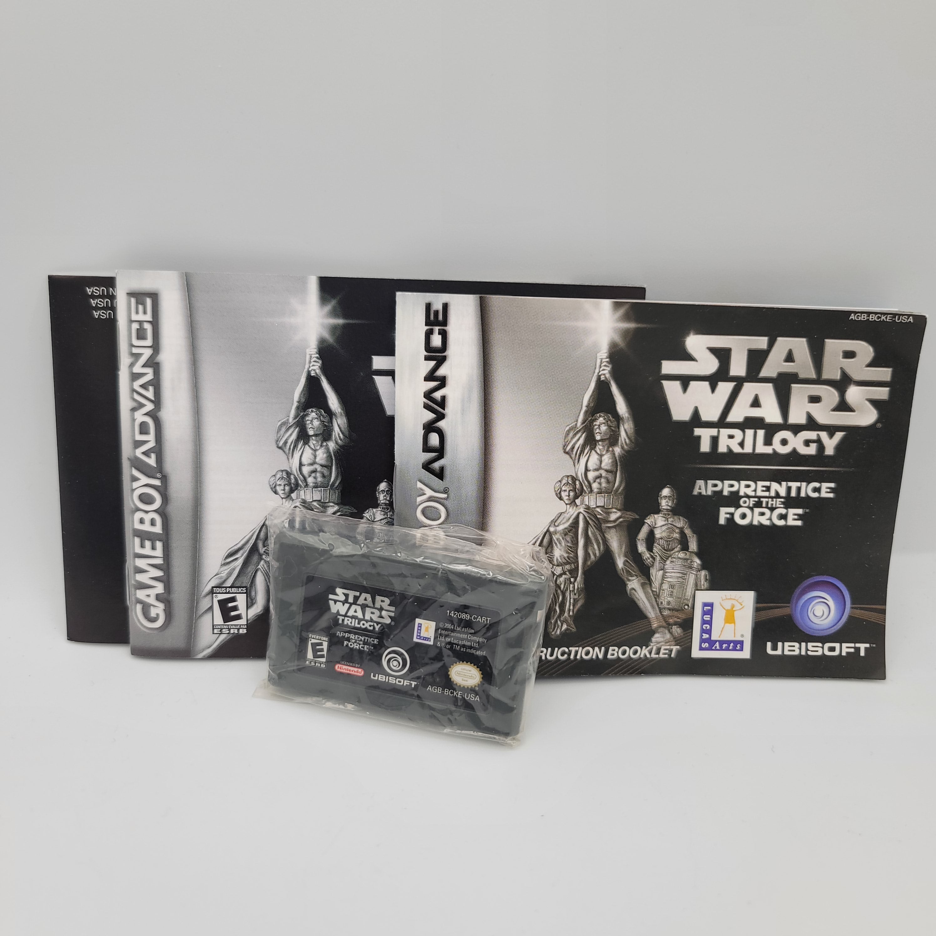 GBA - Star Wars Trilogy Apprentice of the Force (Complete in Box / B+ / With Manual)