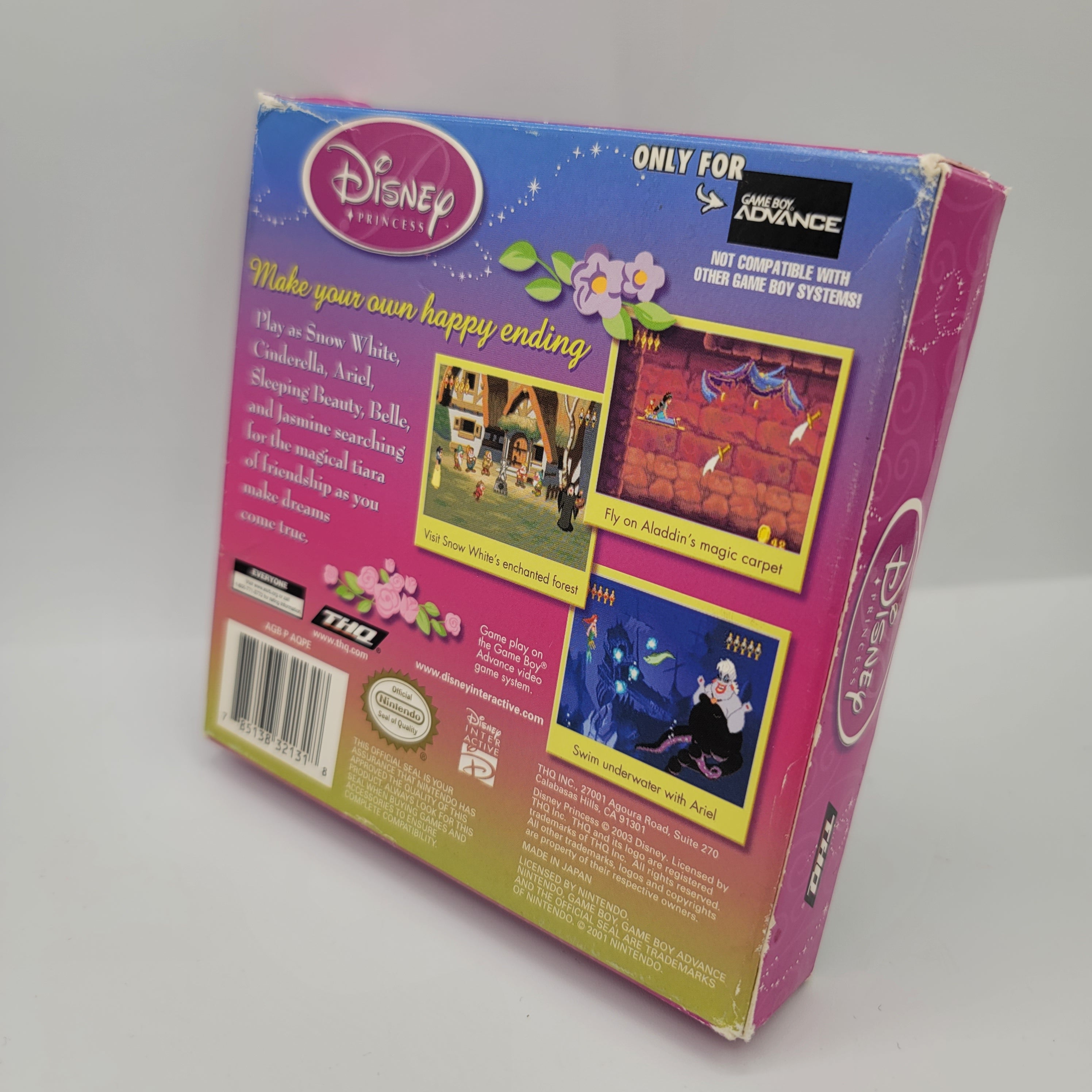 GBA - Disney Princess (Complete in Box / B / With Manual)