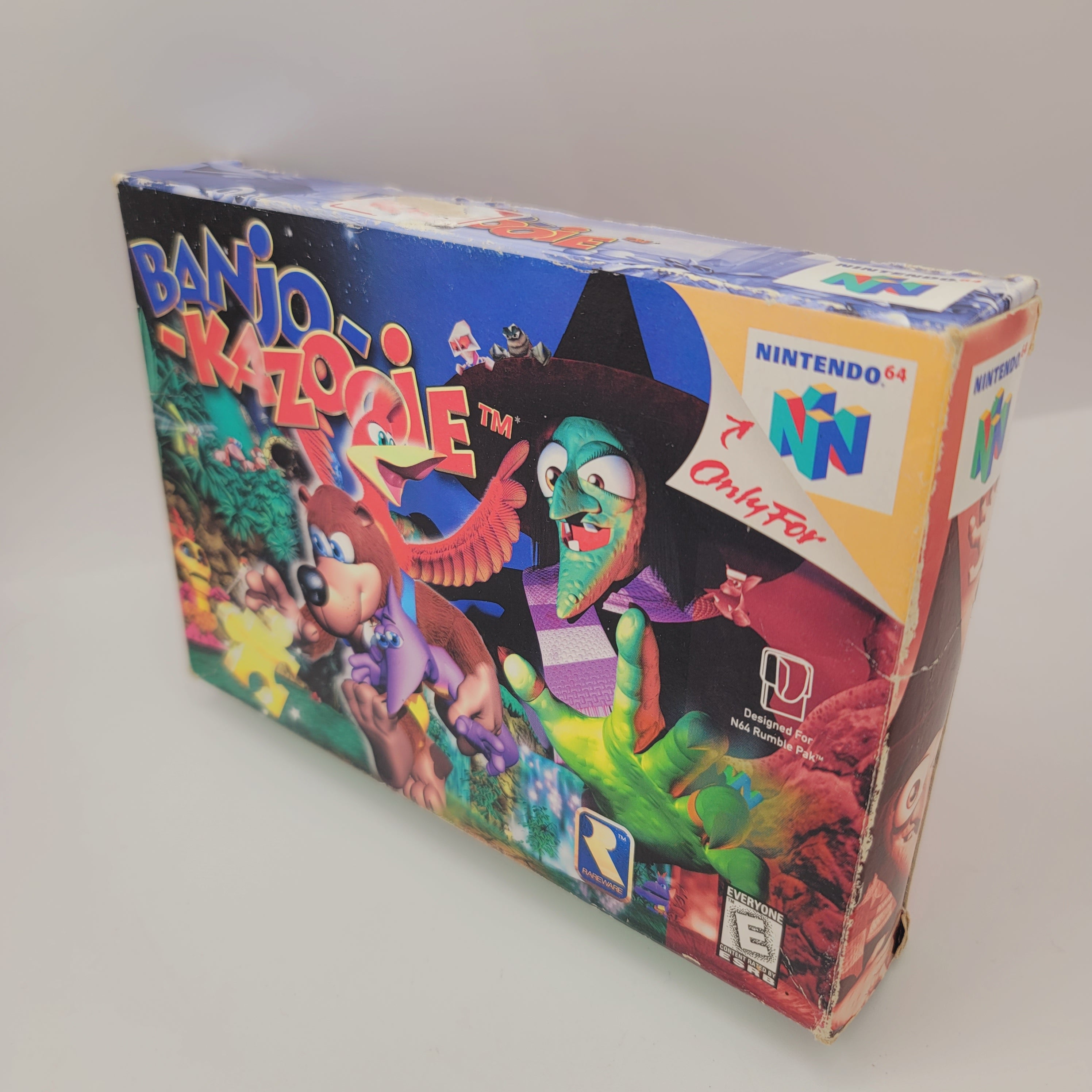 N64 - Banjo-Kazooie (Complete in Box / C- / With Manual)