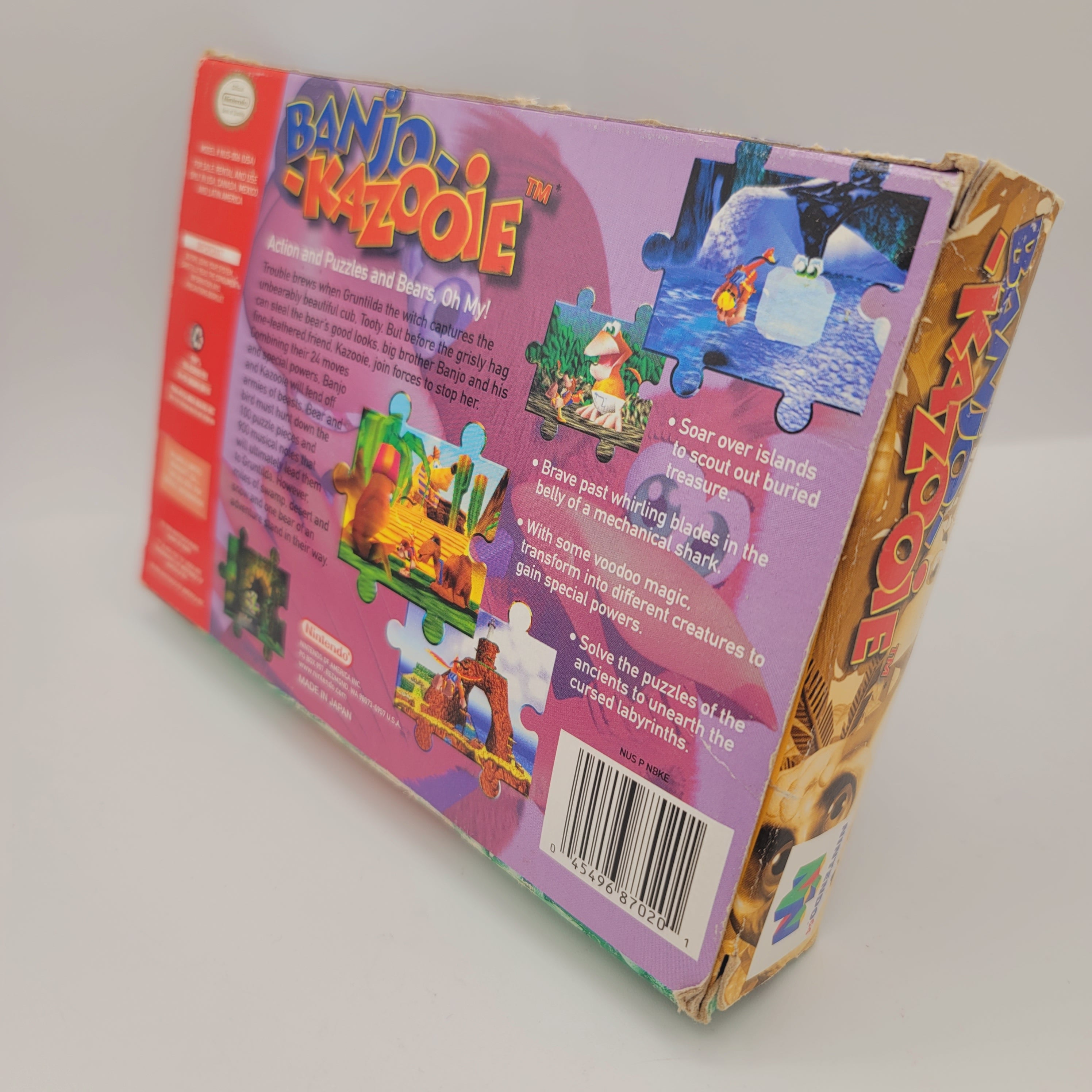 N64 - Banjo-Kazooie (Complet en boîte)