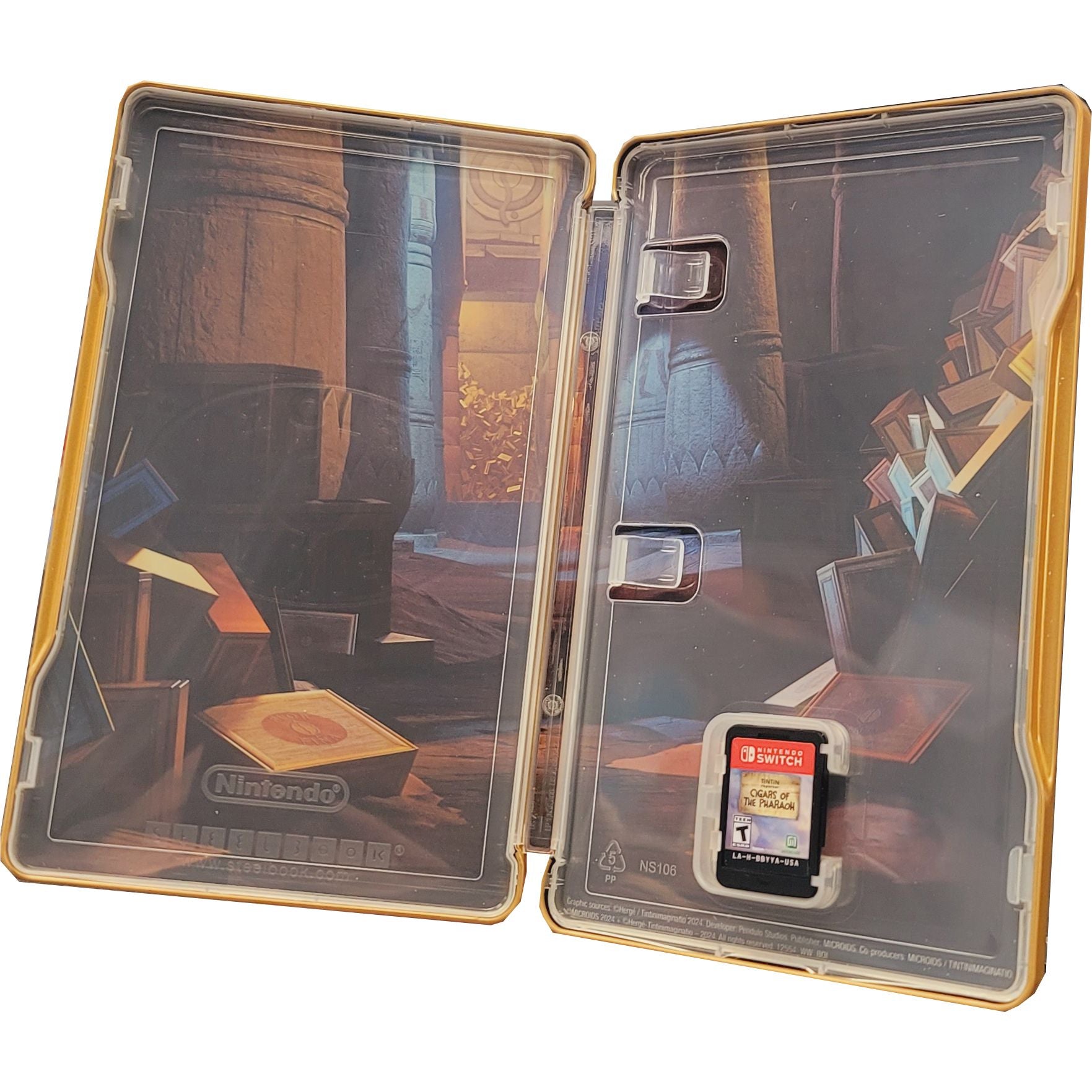 Switch - Tintin Reporter Cigars of the Pharaoh SteelBook Edition