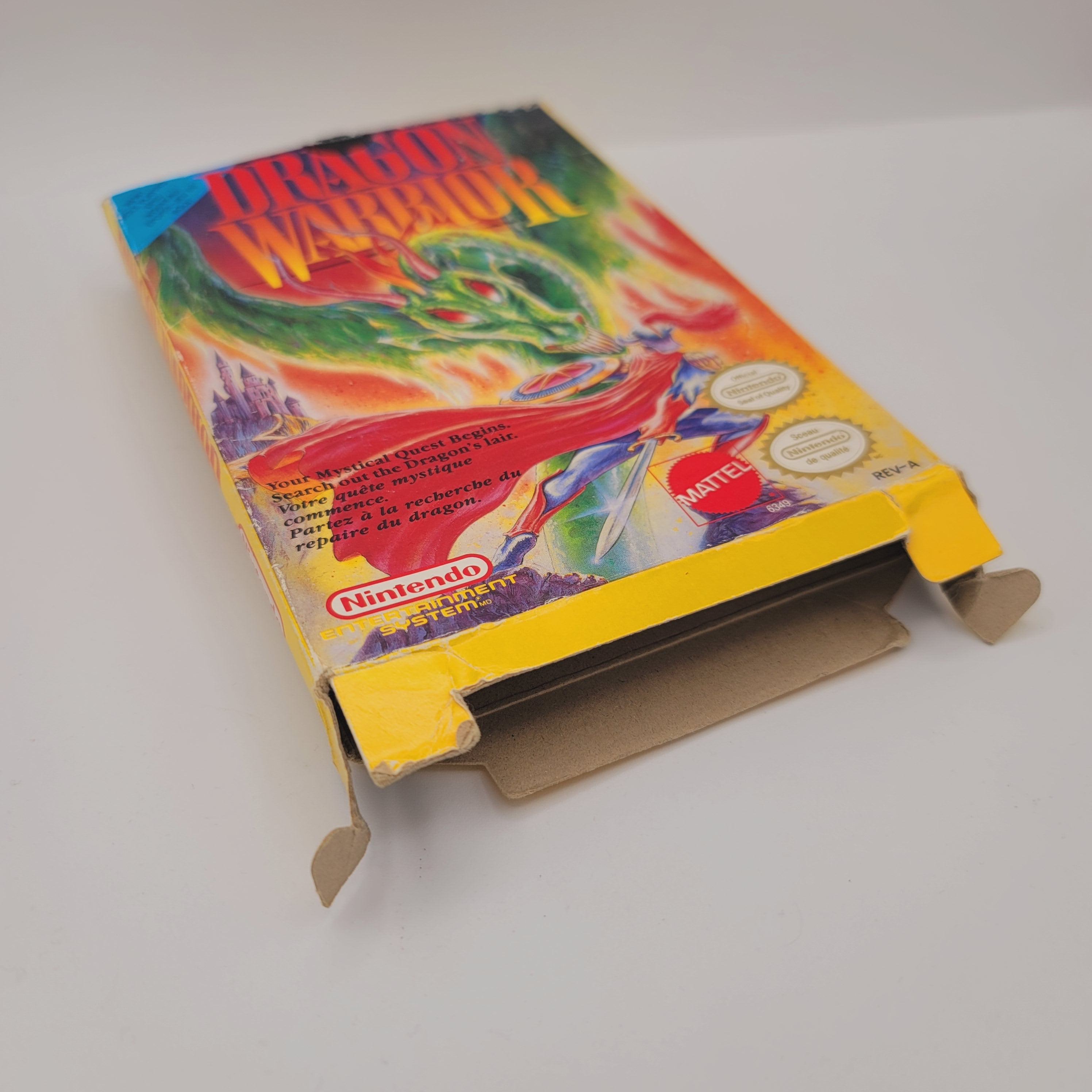 NES - Dragon Warrior (Complete in Box / C / No Manual)