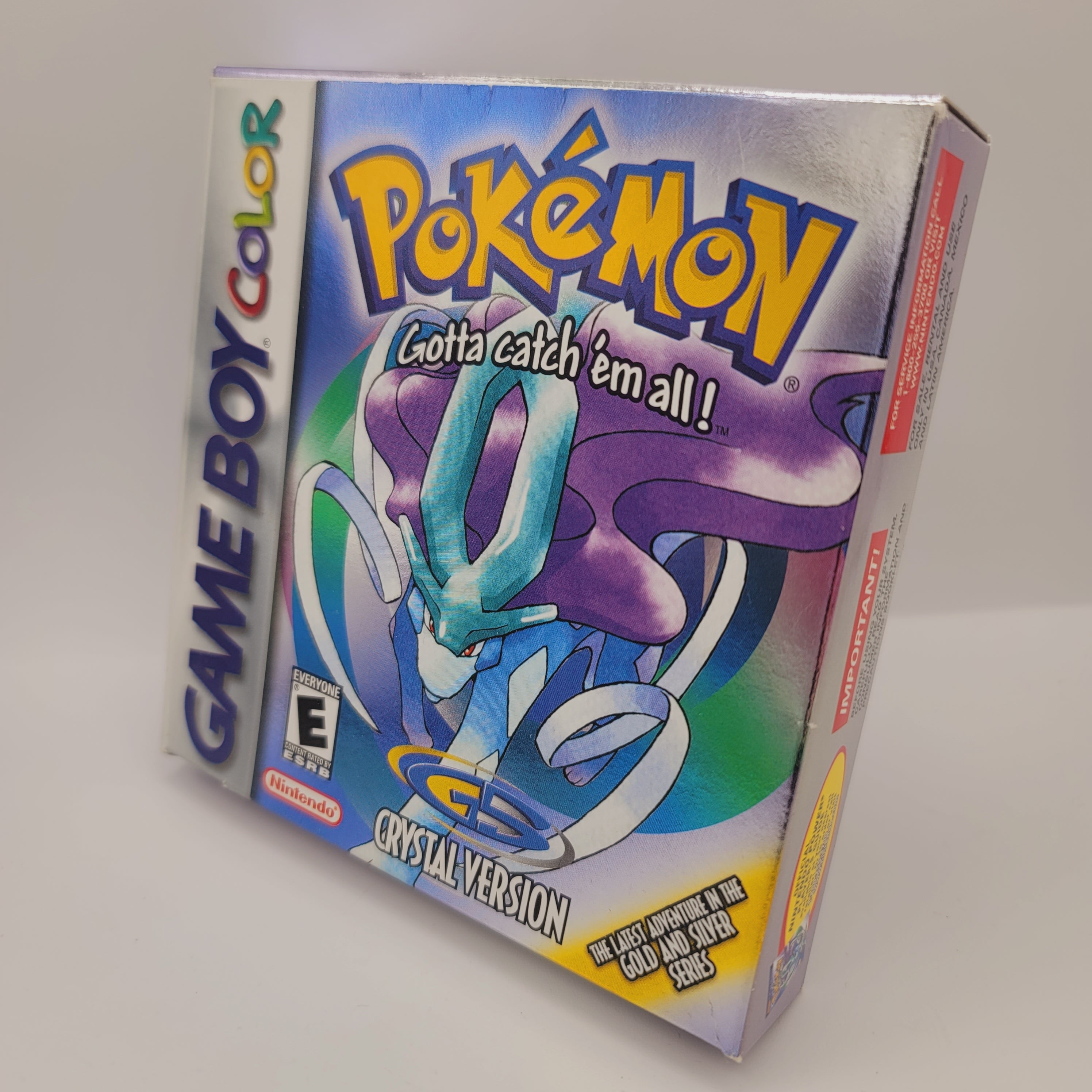 GBC - Pokemon Crystal (Complete in Box / A- / Worn Manual)