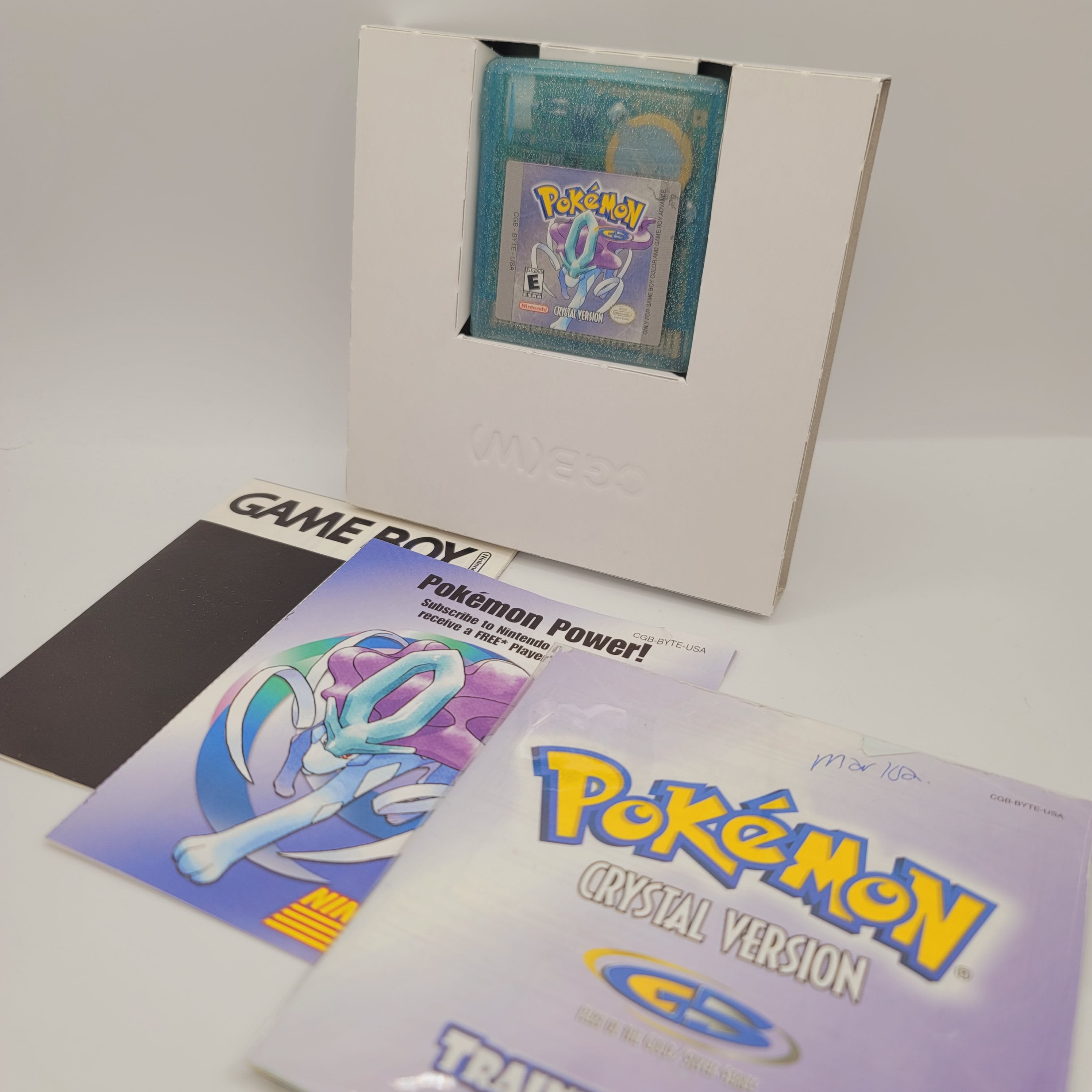 GBC - Pokemon Crystal (Complete in Box / A- / Worn Manual)