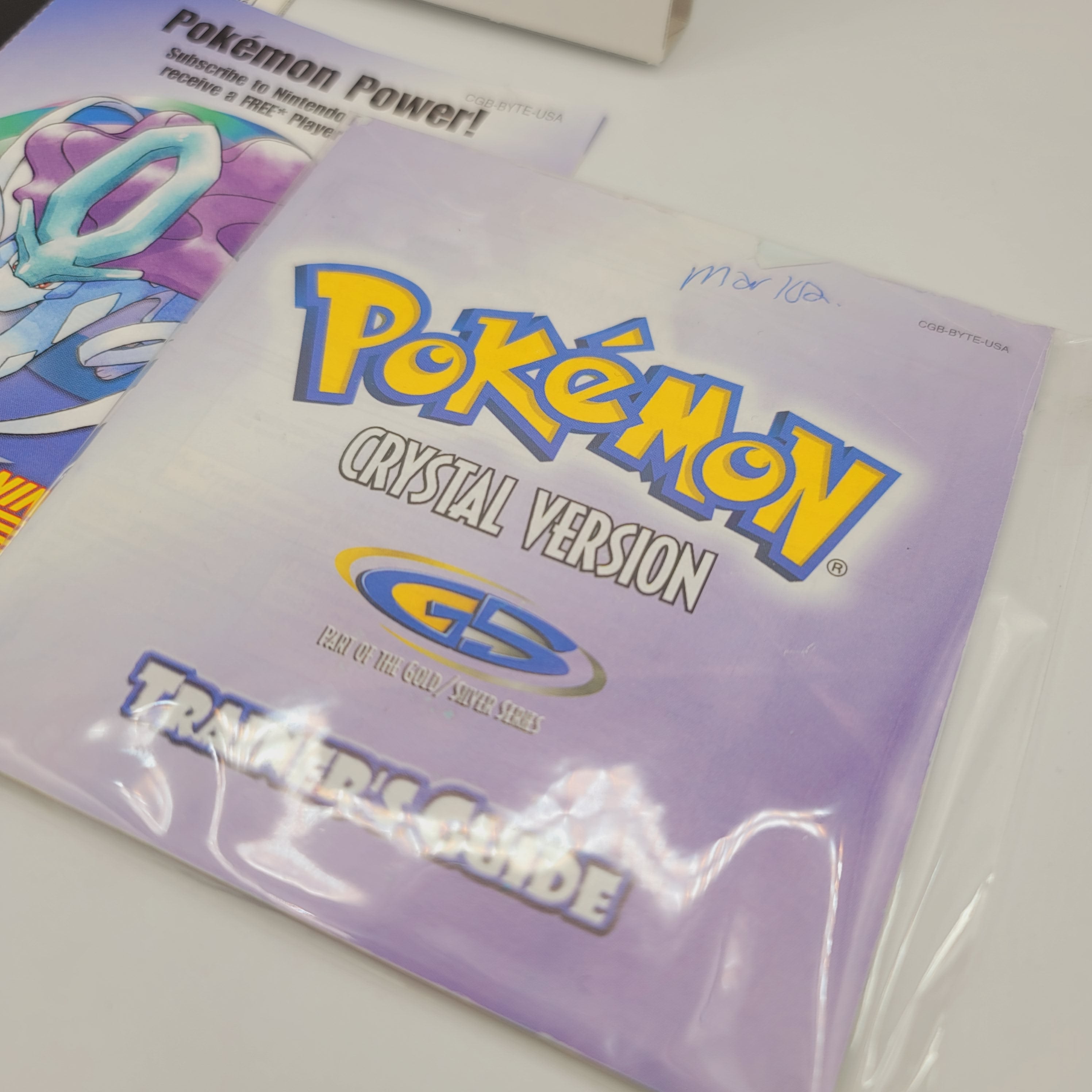 GBC - Pokemon Crystal (Complete in Box / A- / Worn Manual)