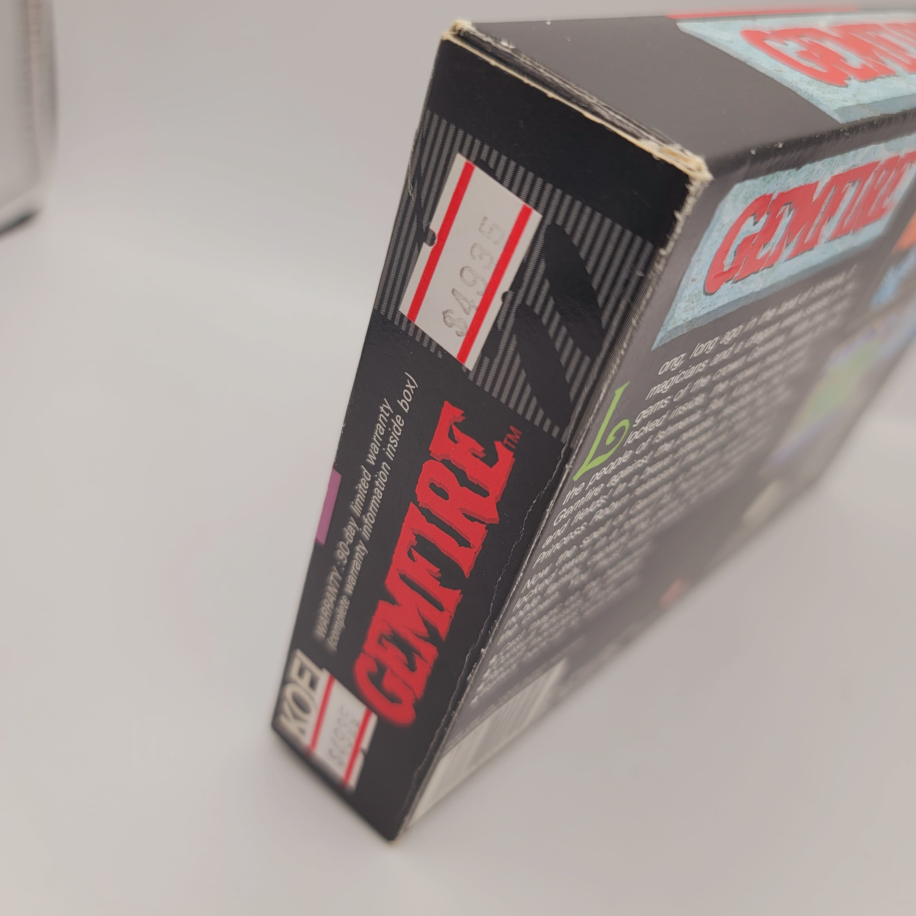 SNES - Gemfire (Complete in Box / A / With Manual / Poster)