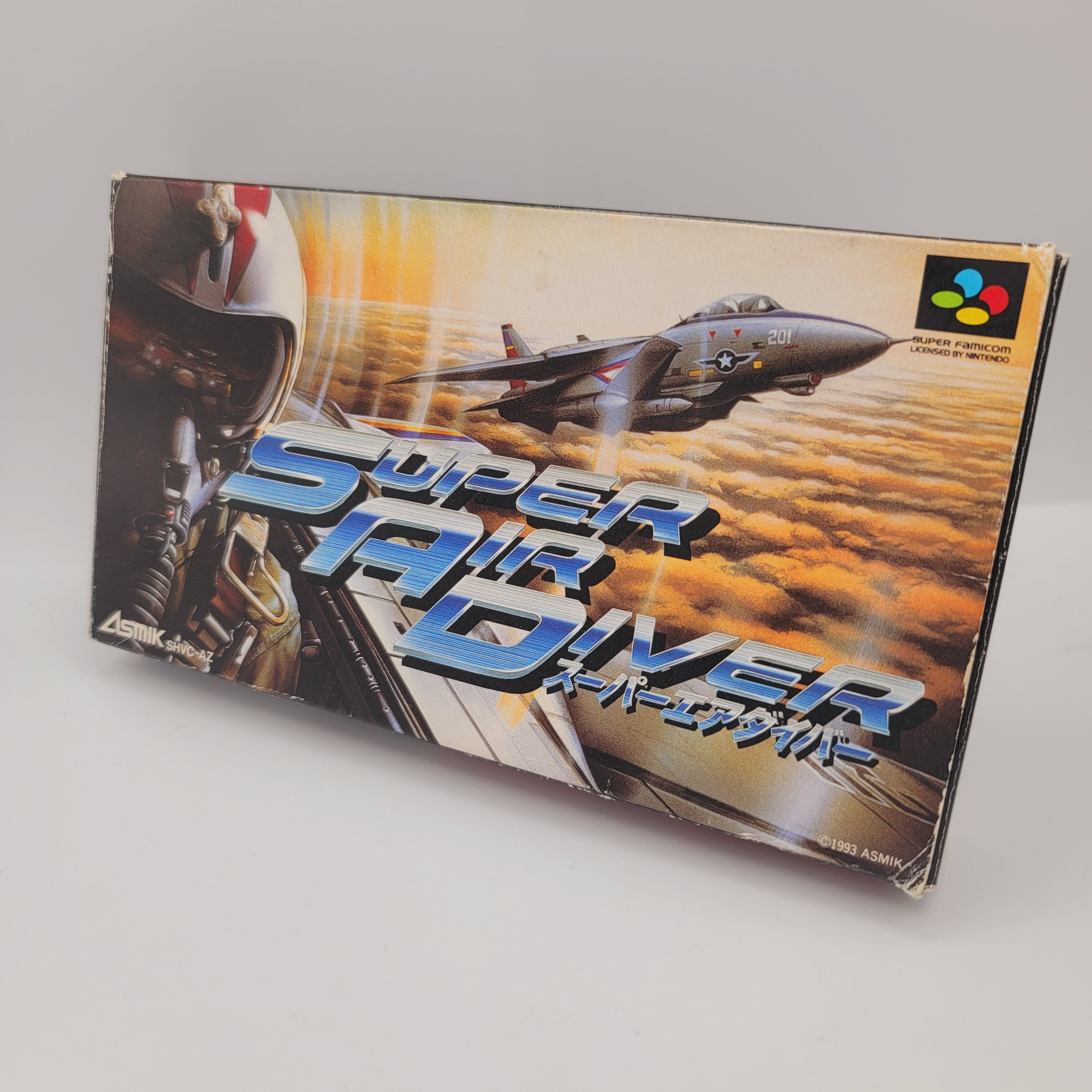 Super Famicom - Super Air Diver (Complete in Box / With Manual)