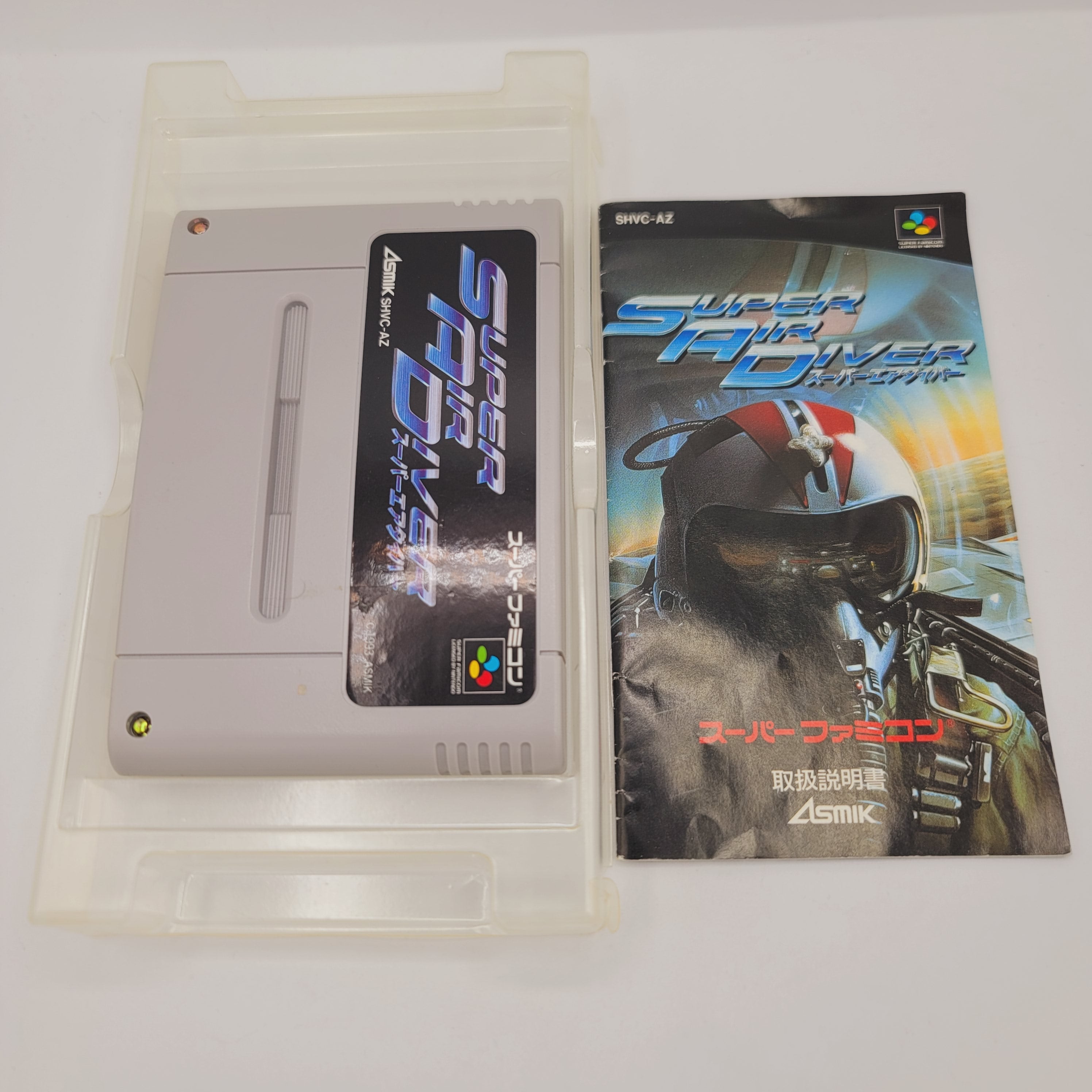 Super Famicom - Super Air Diver (Complete in Box / With Manual)