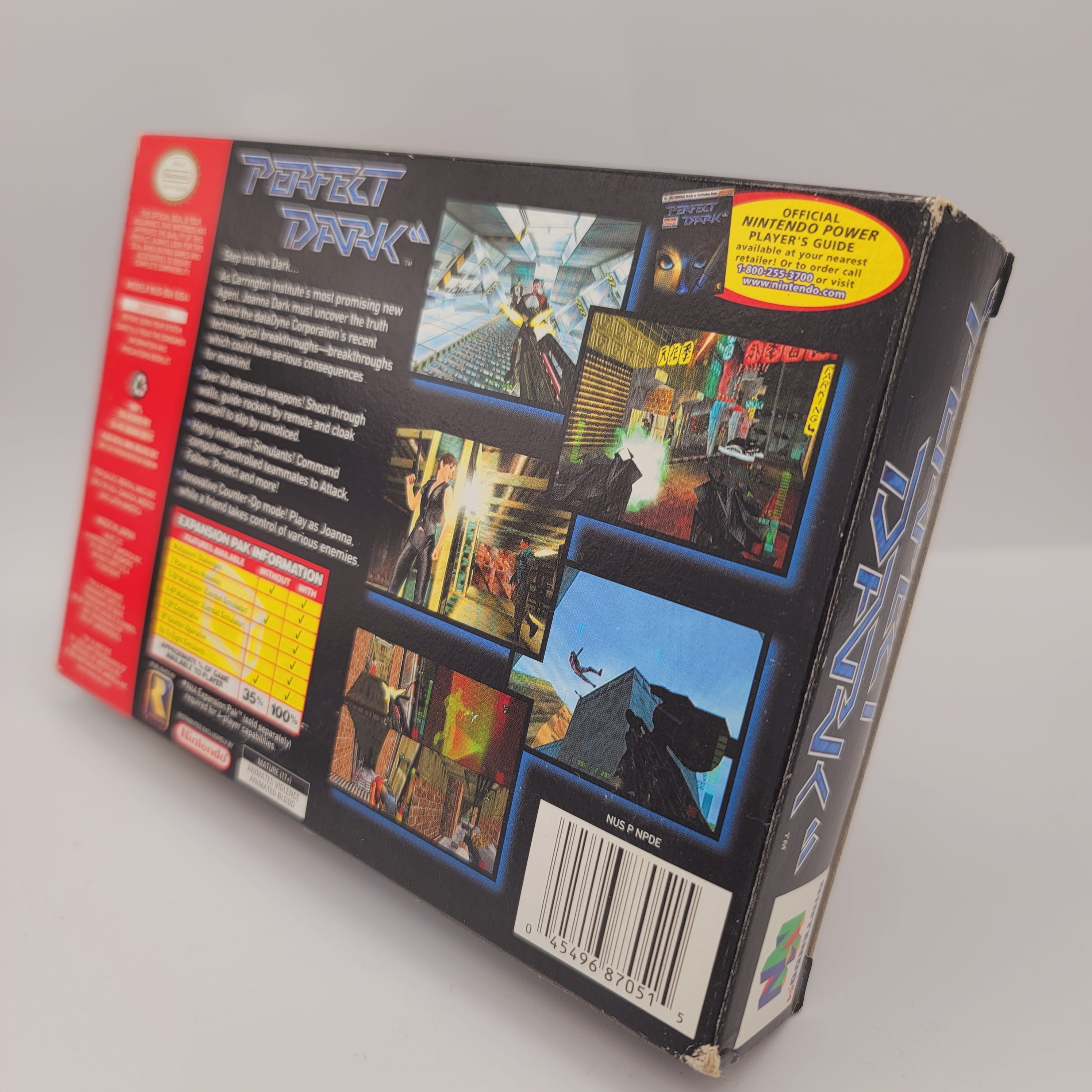 N64 - Perfect Dark (Complete in Box / B / Rough Manual)