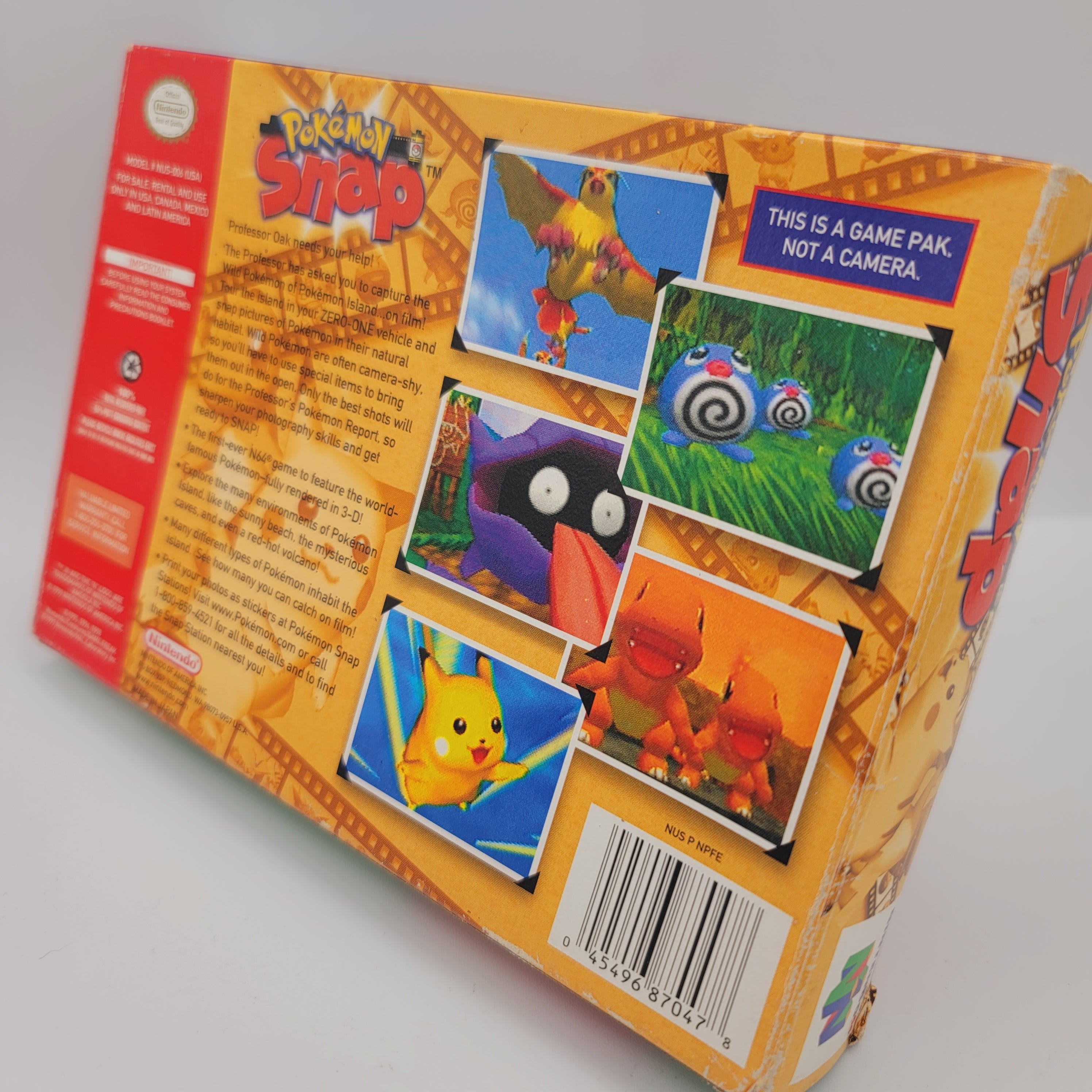 N64 - Pokemon Snap (Complete in Box / B+ / No Manual)