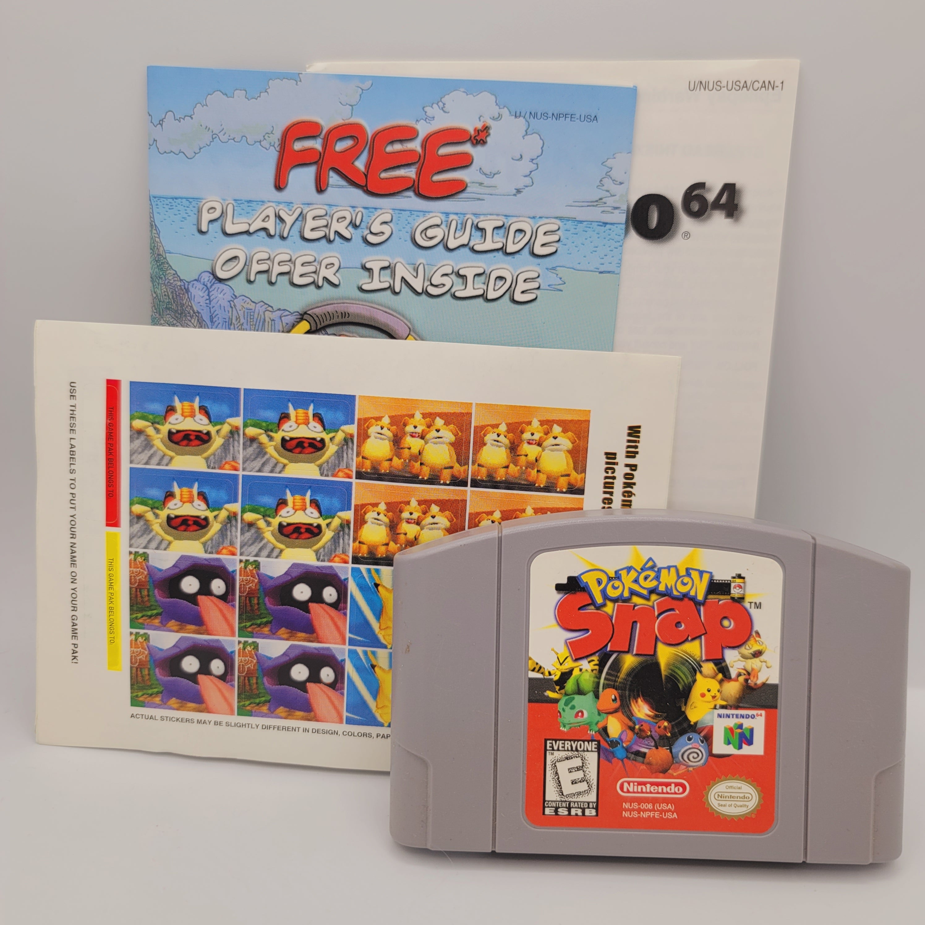 N64 - Pokemon Snap (Complete in Box / B+ / No Manual)