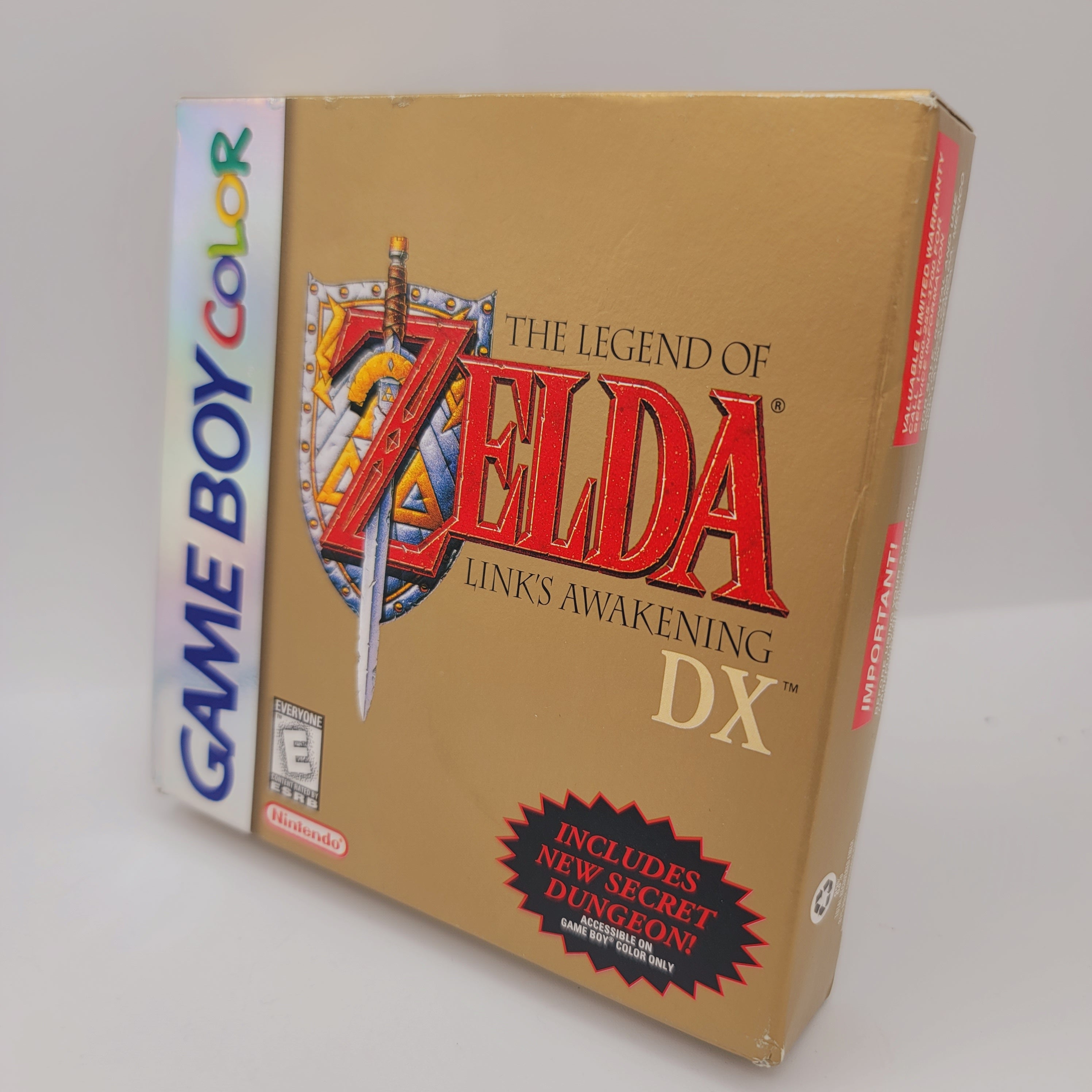 GBC - The Legend Of Zelda Link's Awakening DX (Complete in Box / A / With Manual)