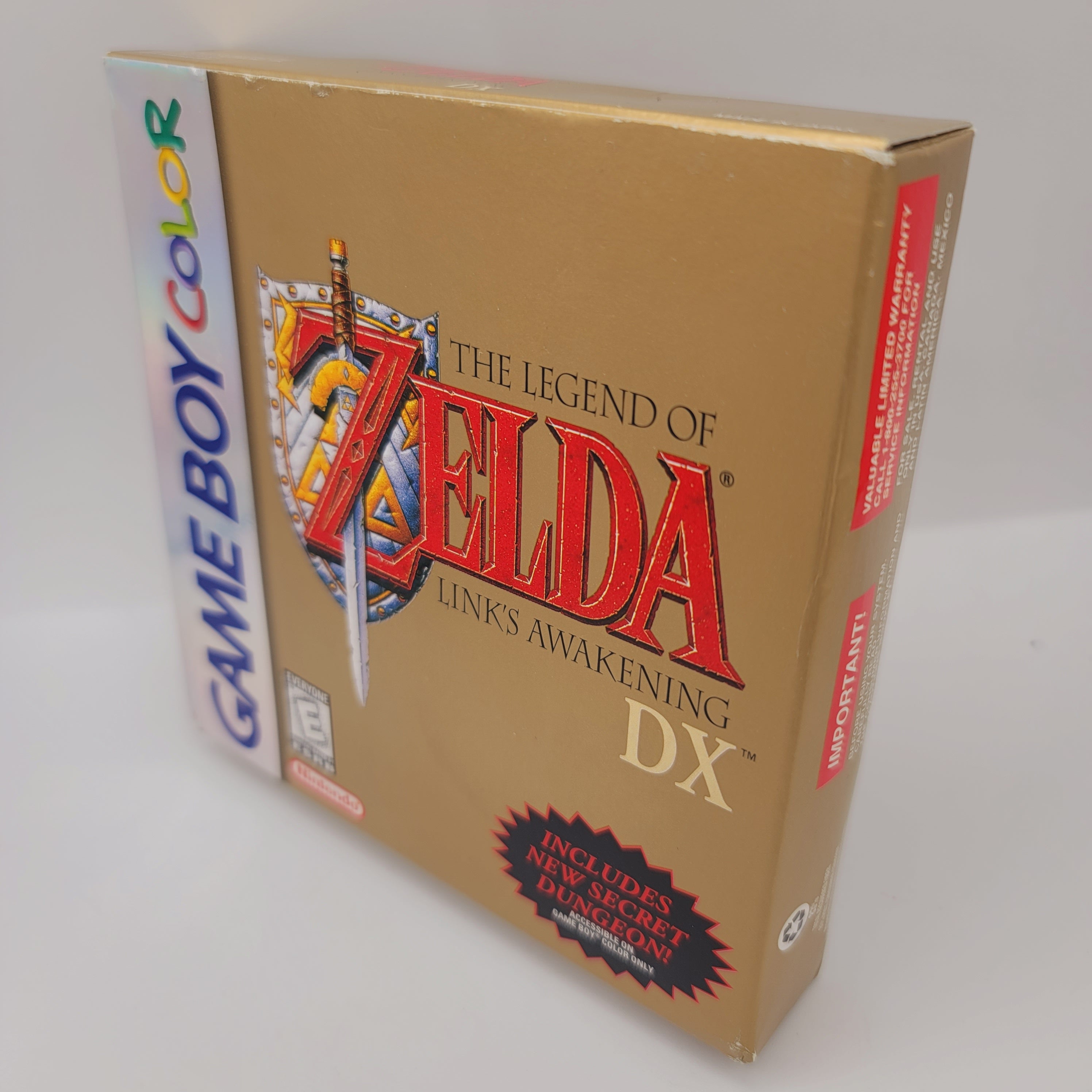GBC - The Legend Of Zelda Link's Awakening DX (Complete in Box / A / With Manual)