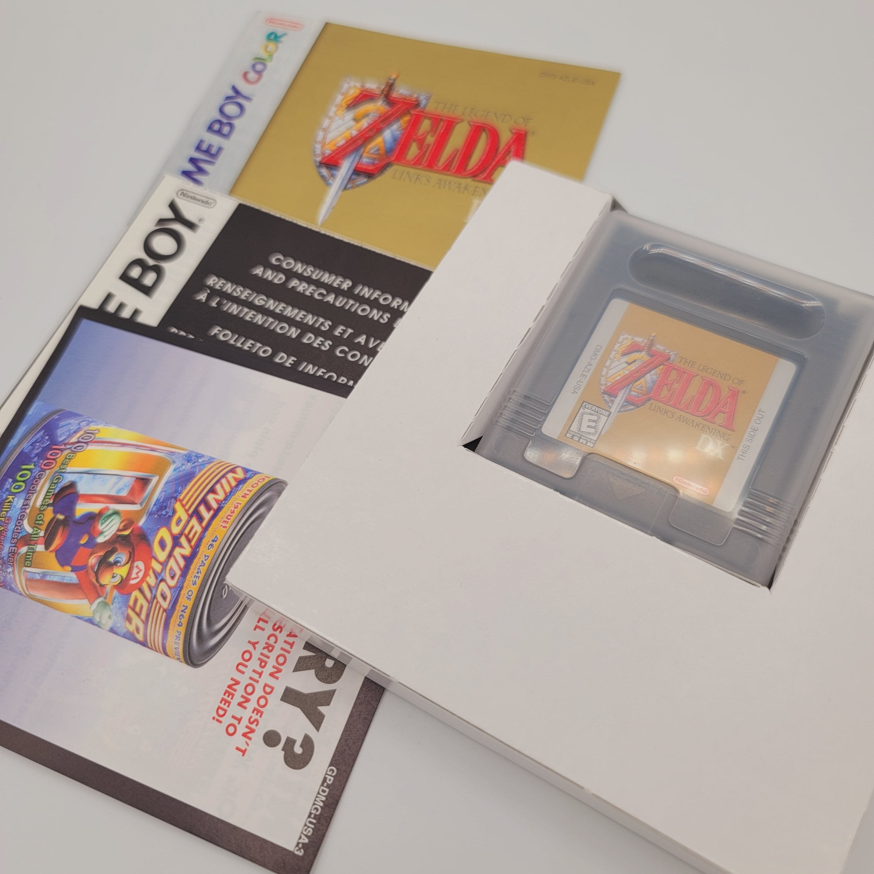 GBC - The Legend Of Zelda Link's Awakening DX (Complete in Box / A / With Manual)