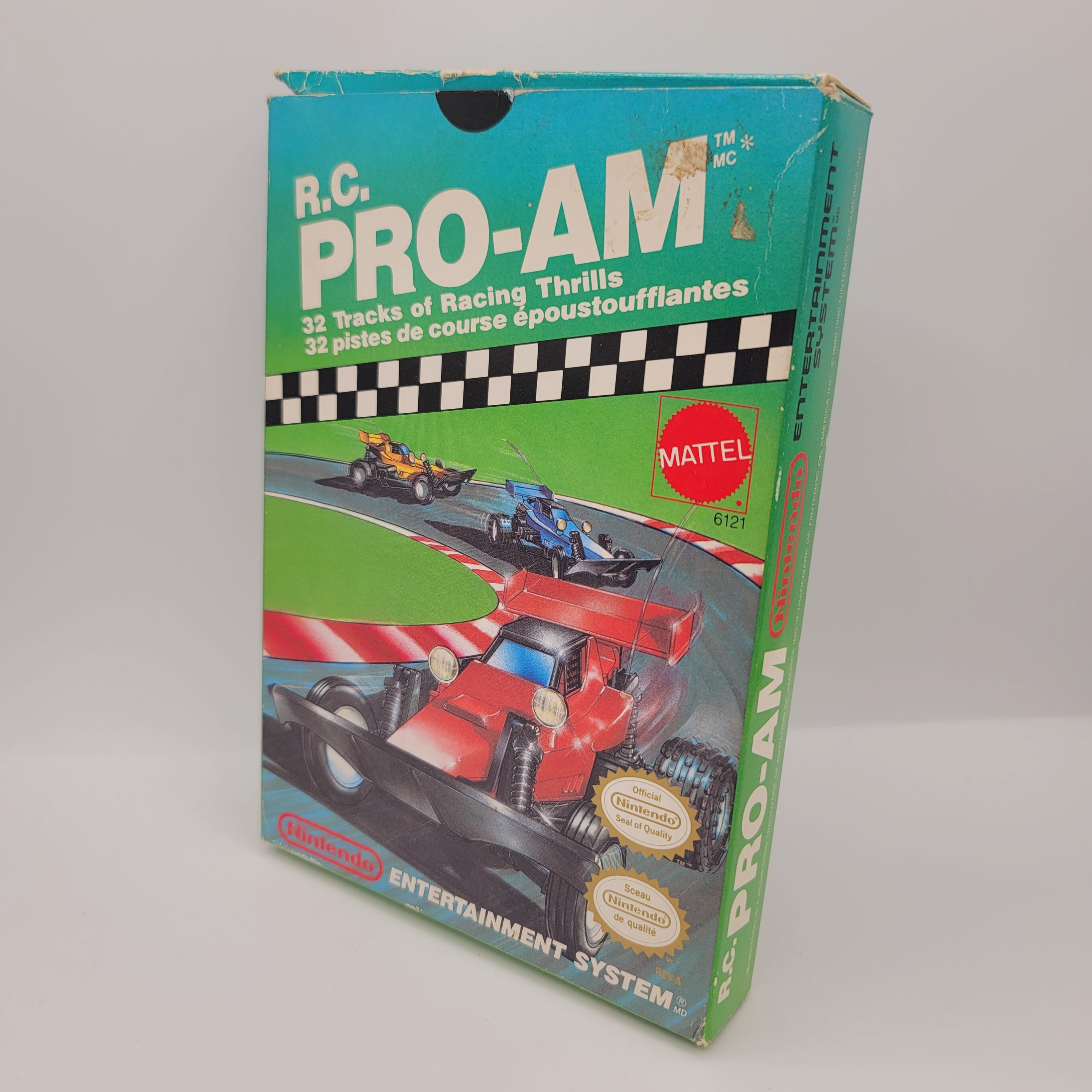 NES - R.C. PRO-AM (Complete in Box / A- / With Manual)