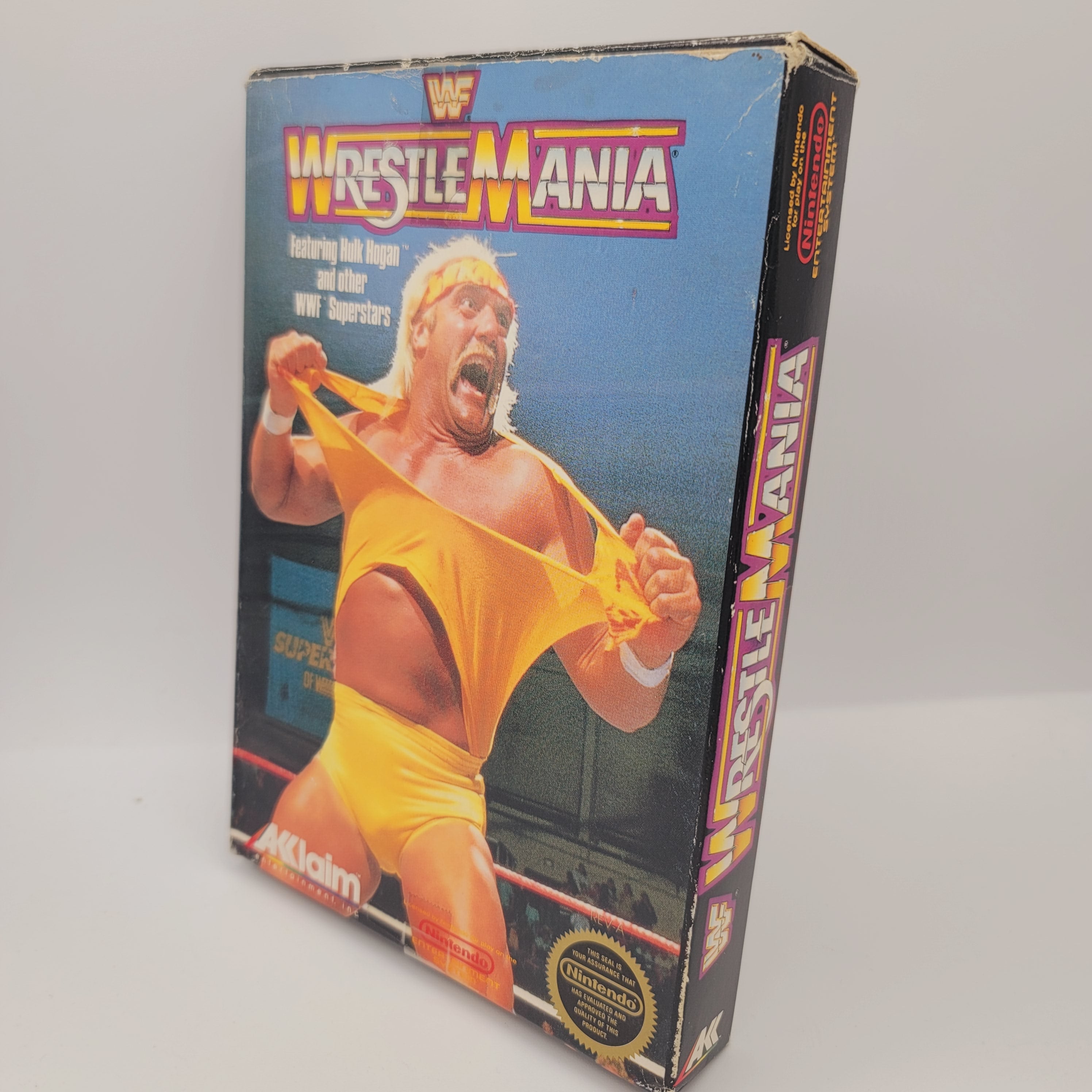 NES - WWF WrestleMania (Complete in Box / C+ / No Manual)