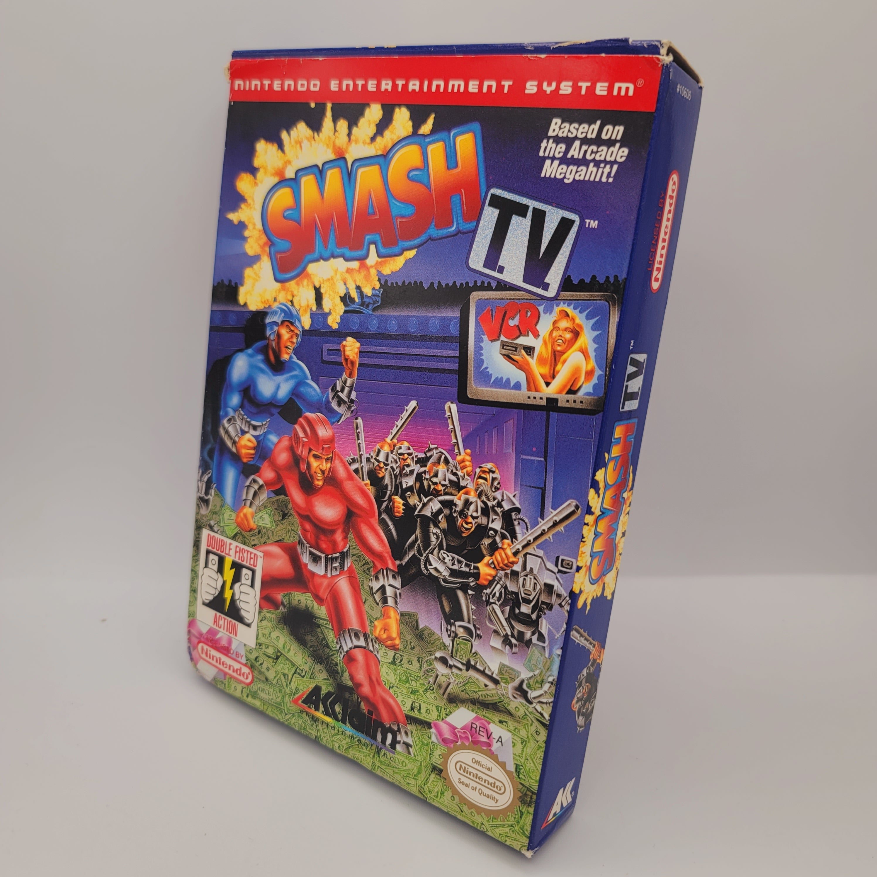 NES - Smash TV (Complete in Box / A- / With Manual)