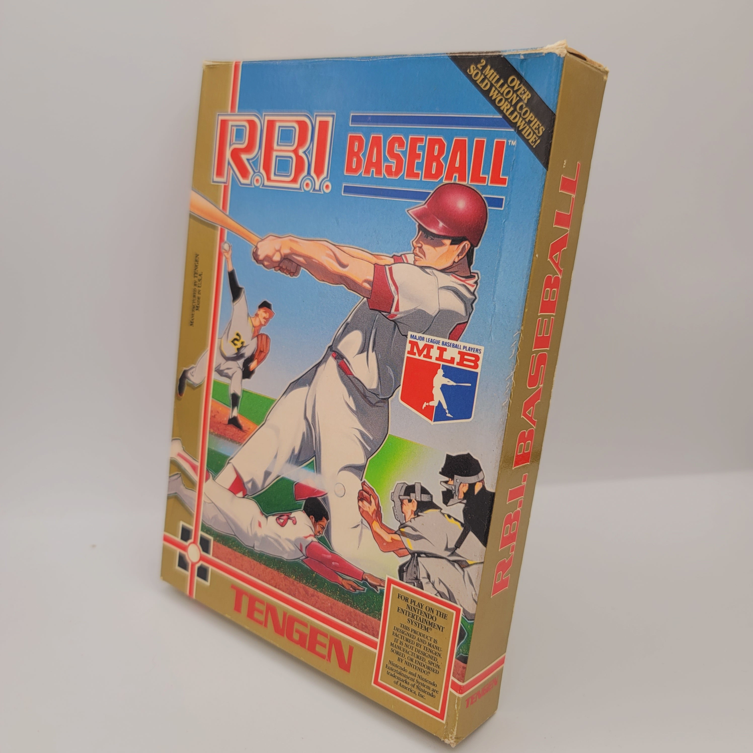NES - RBI Baseball (Complete in Box / B+ / With Manual)