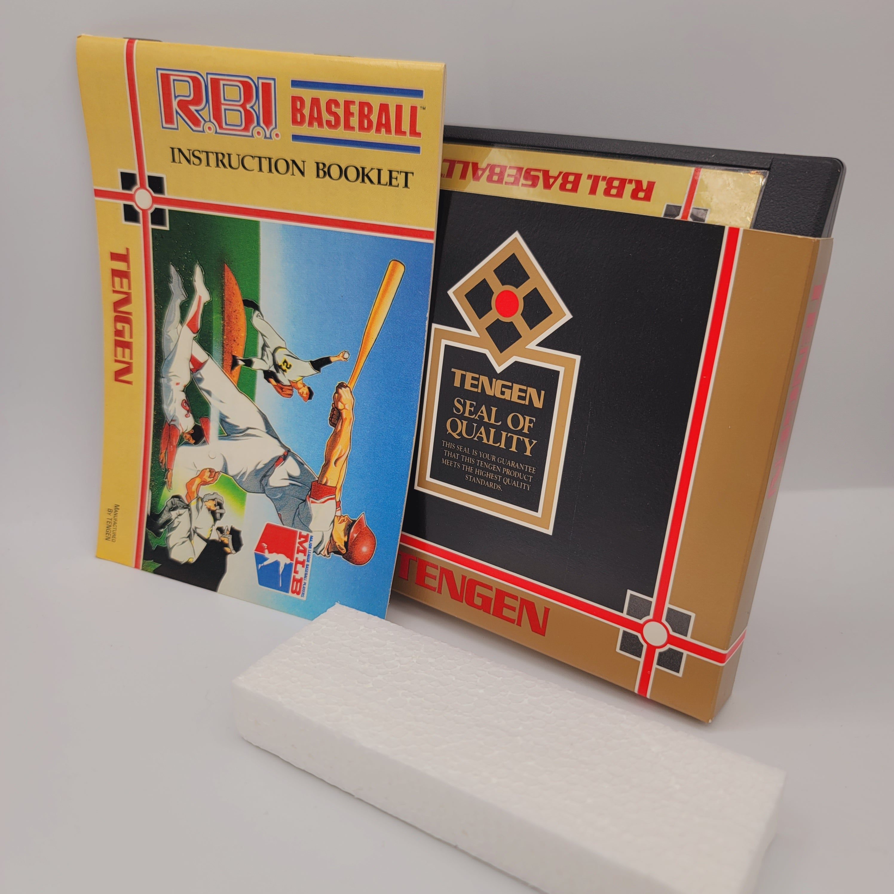 NES - RBI Baseball (Complete in Box / B+ / With Manual)