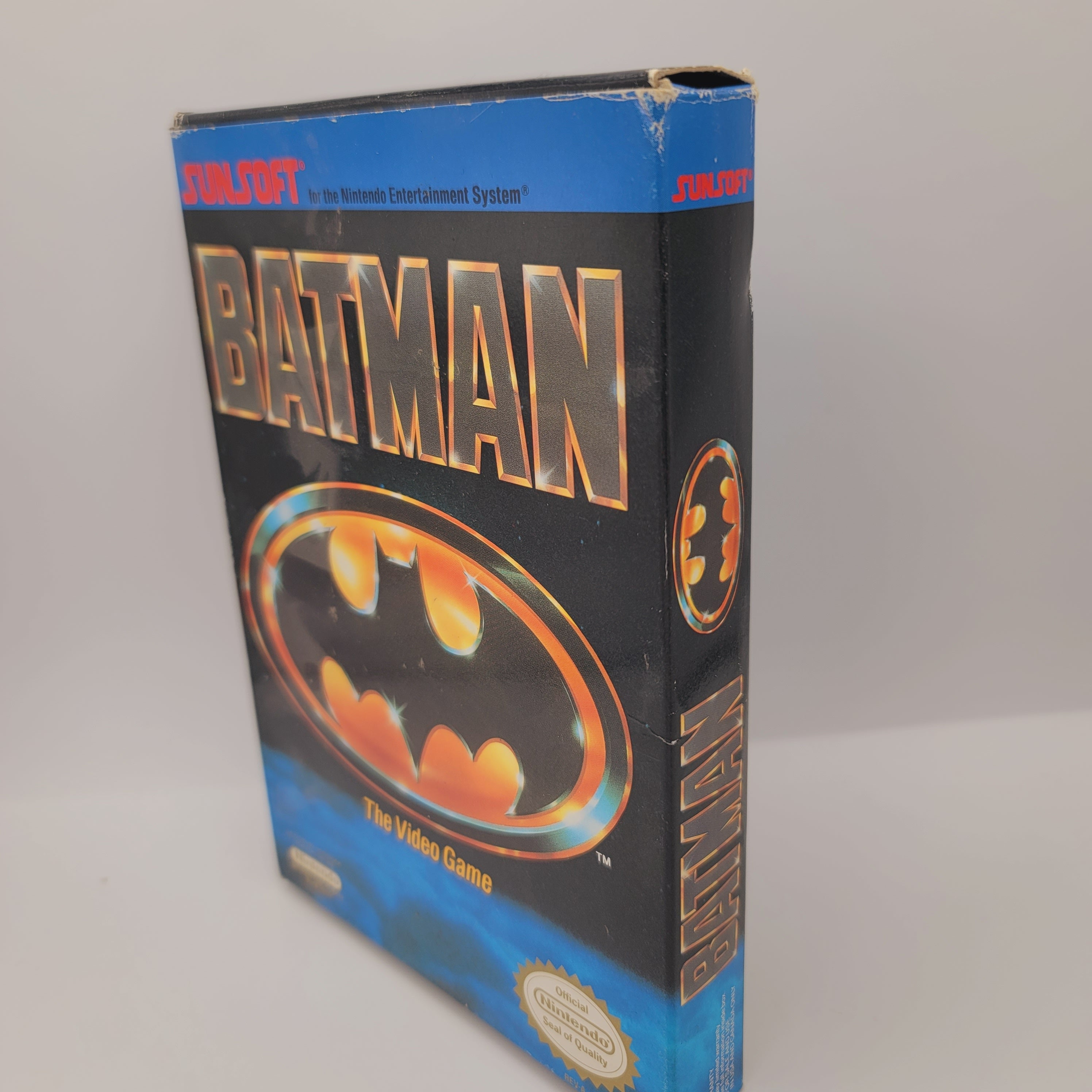 NES - Batman The Video Game (Complete in Box / B+ / With Manual)