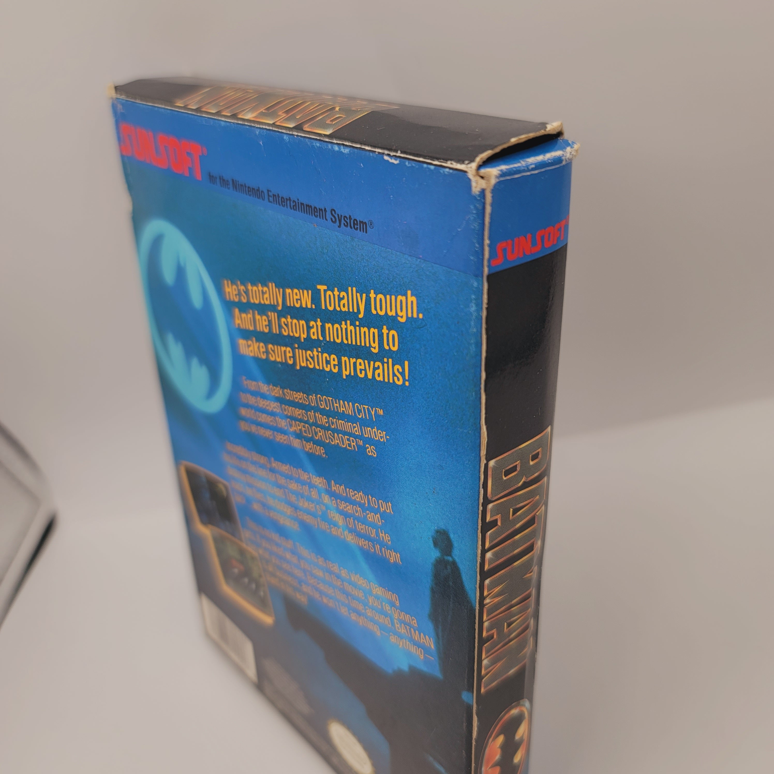 NES - Batman The Video Game (Complete in Box / B+ / With Manual)