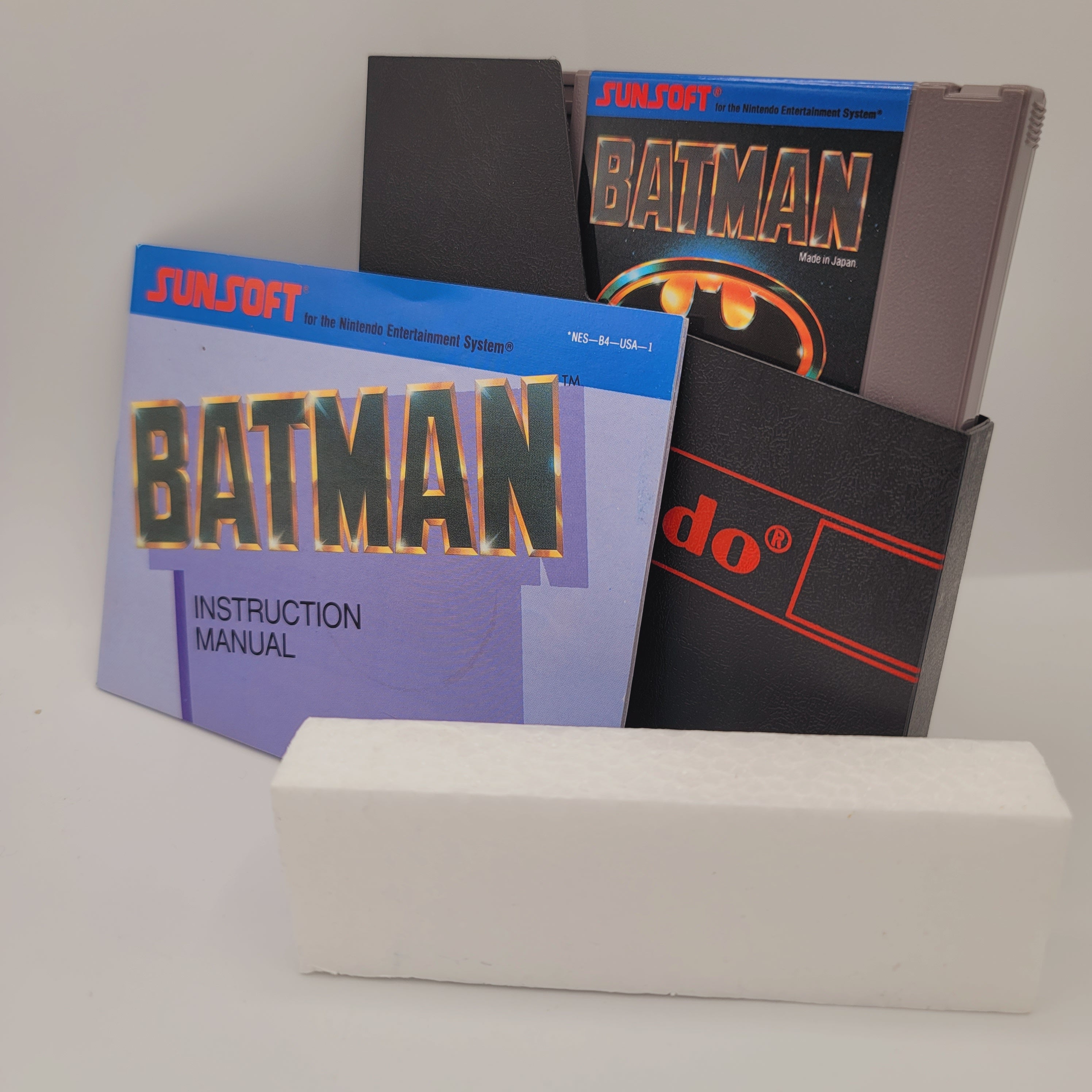 NES - Batman The Video Game (Complete in Box / B+ / With Manual)