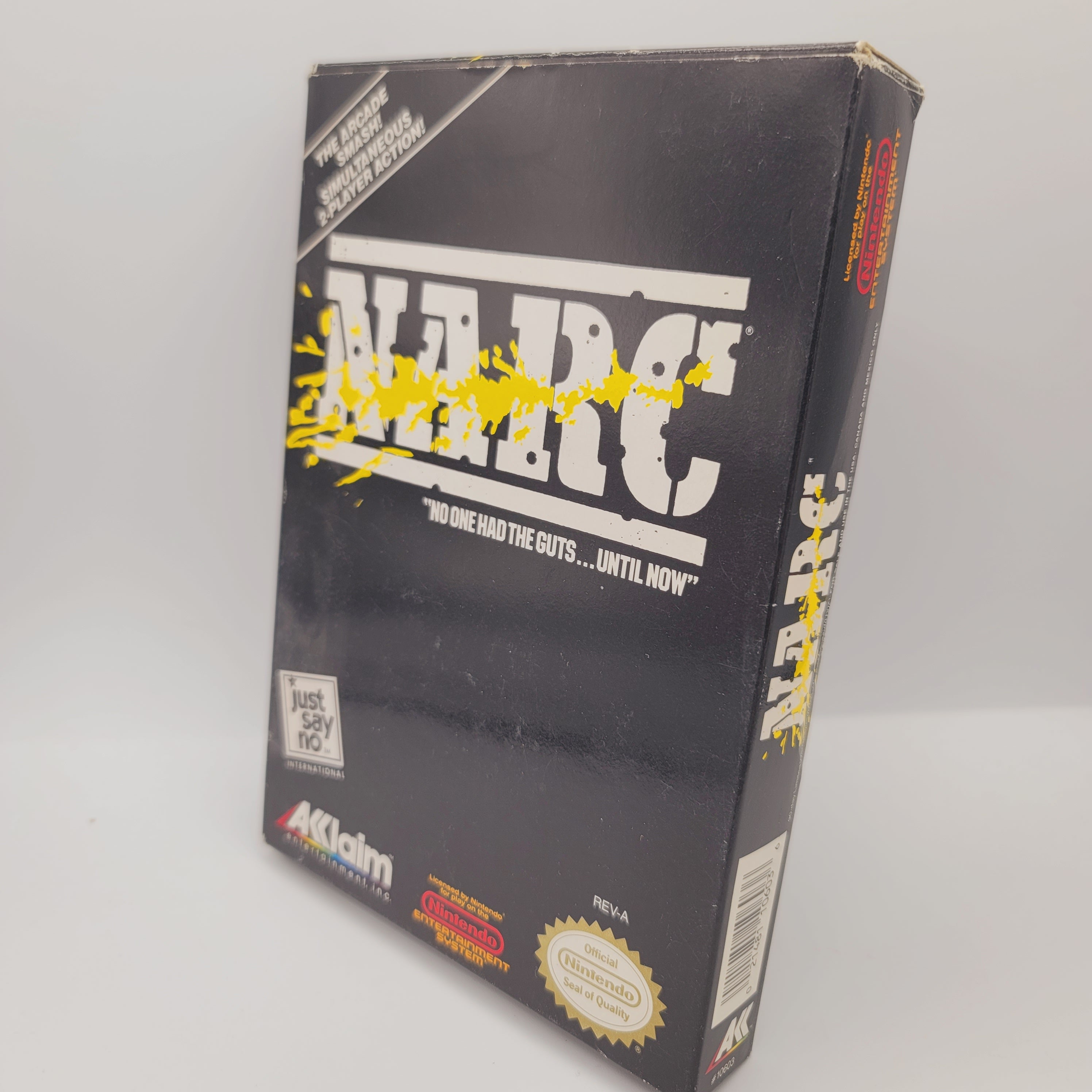 NES - NARC (Complete in Box / A / With Manual)
