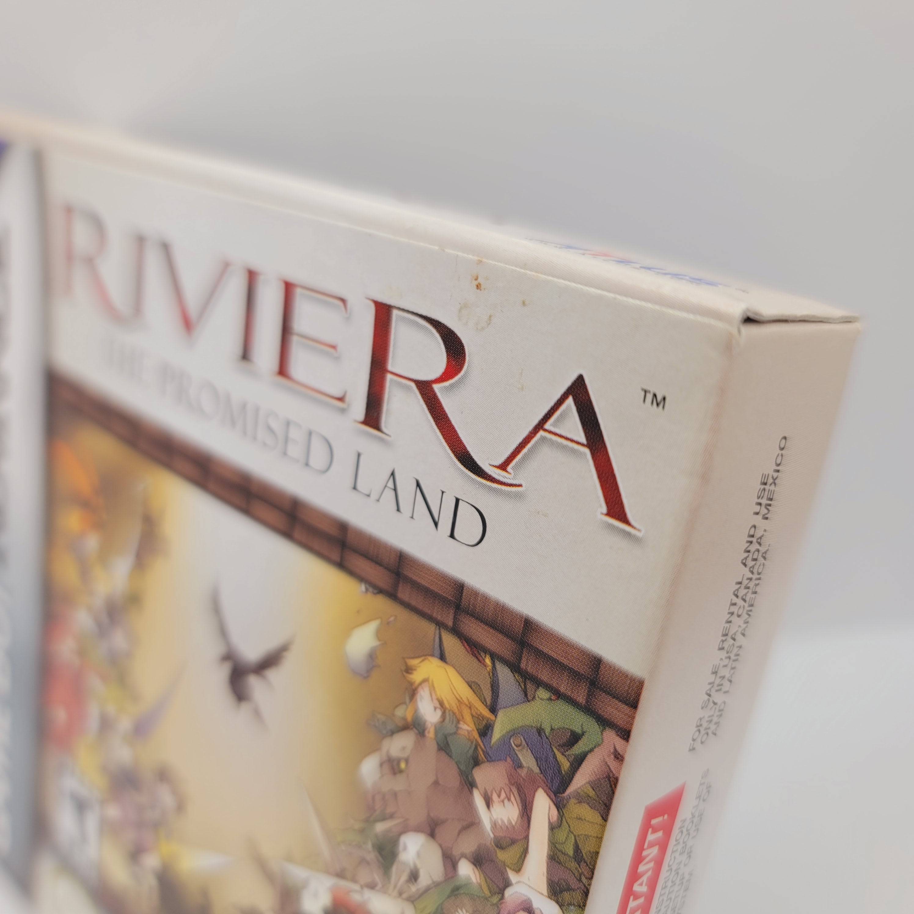 GBA - Riviera The Promised Land (Complete in Box / A / With Manual)
