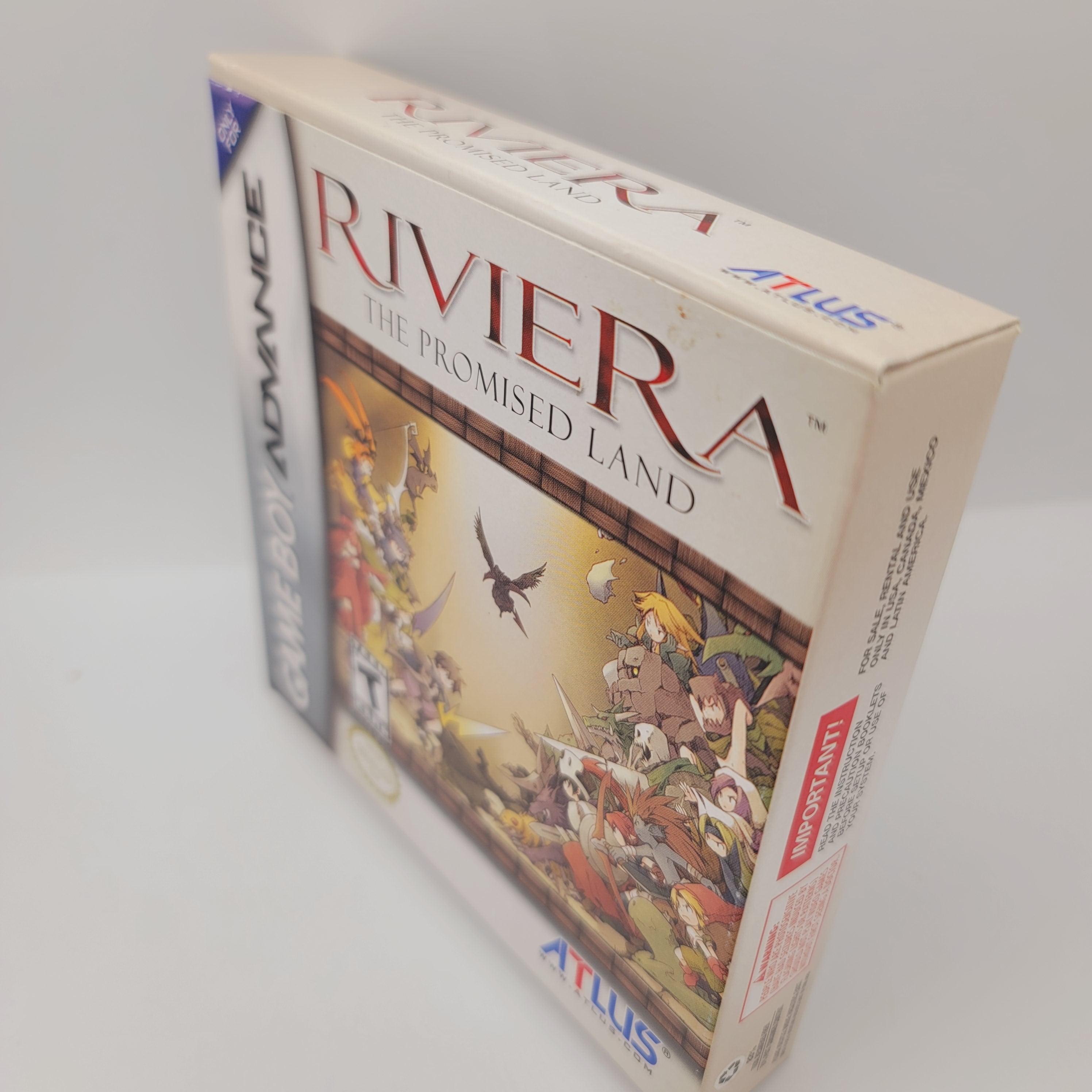 GBA - Riviera The Promised Land (Complete in Box / A / With Manual)