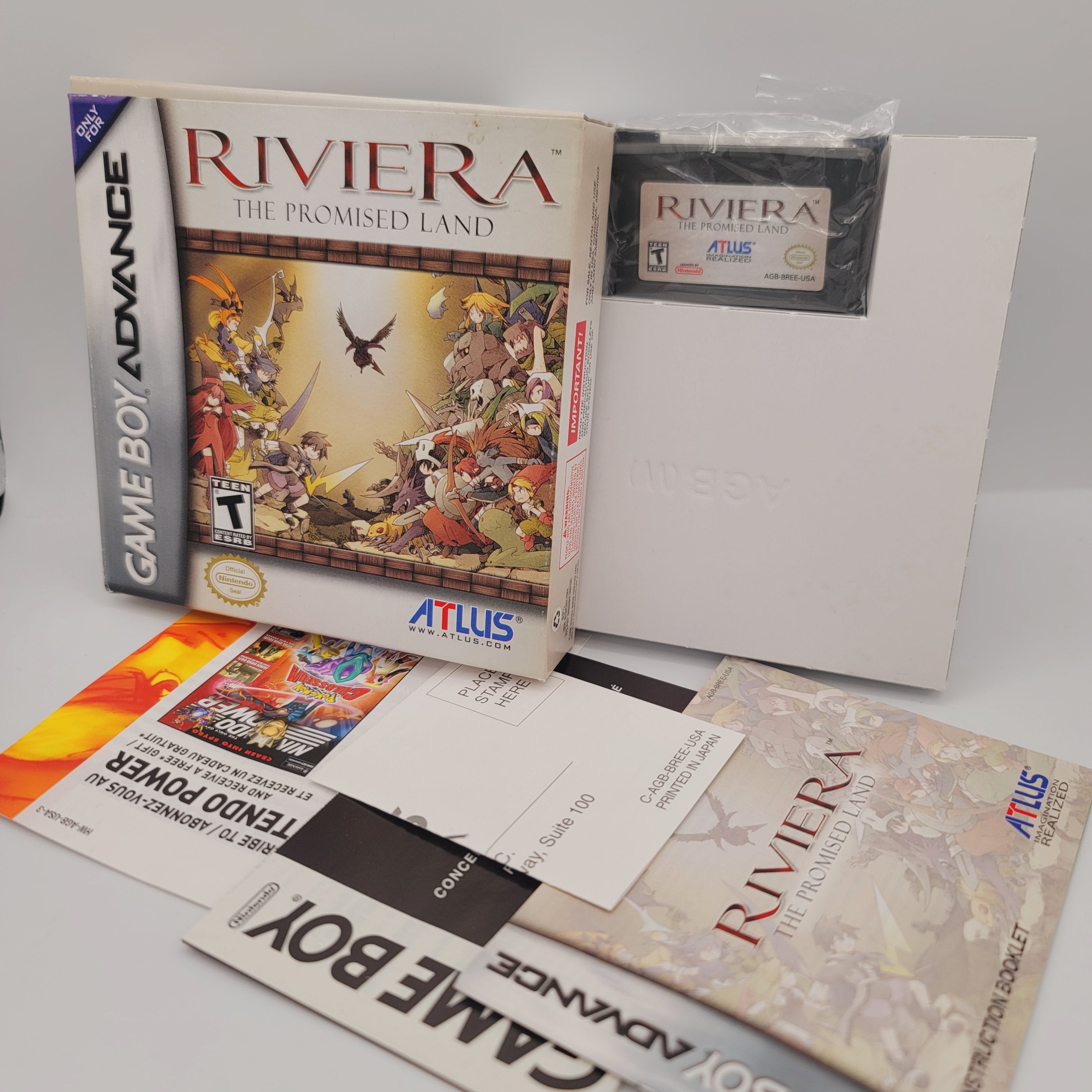 GBA - Riviera The Promised Land (Complete in Box / A / With Manual)