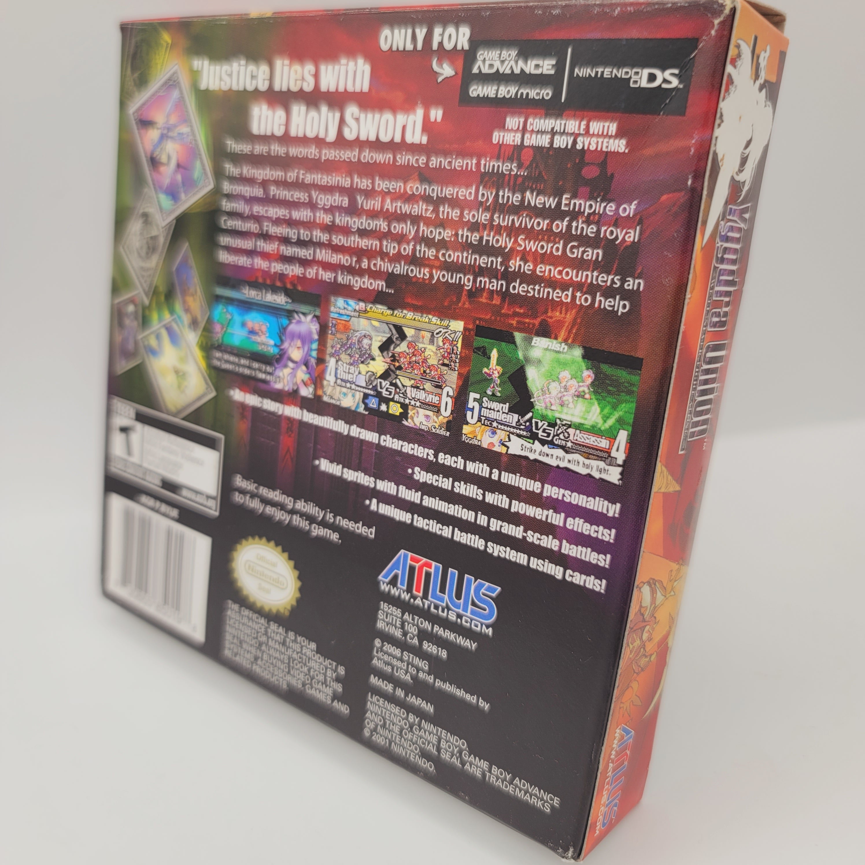 GBA - Yggdra Union We'll Never Fight Alone (Complete in Box / A+ / With Manual)