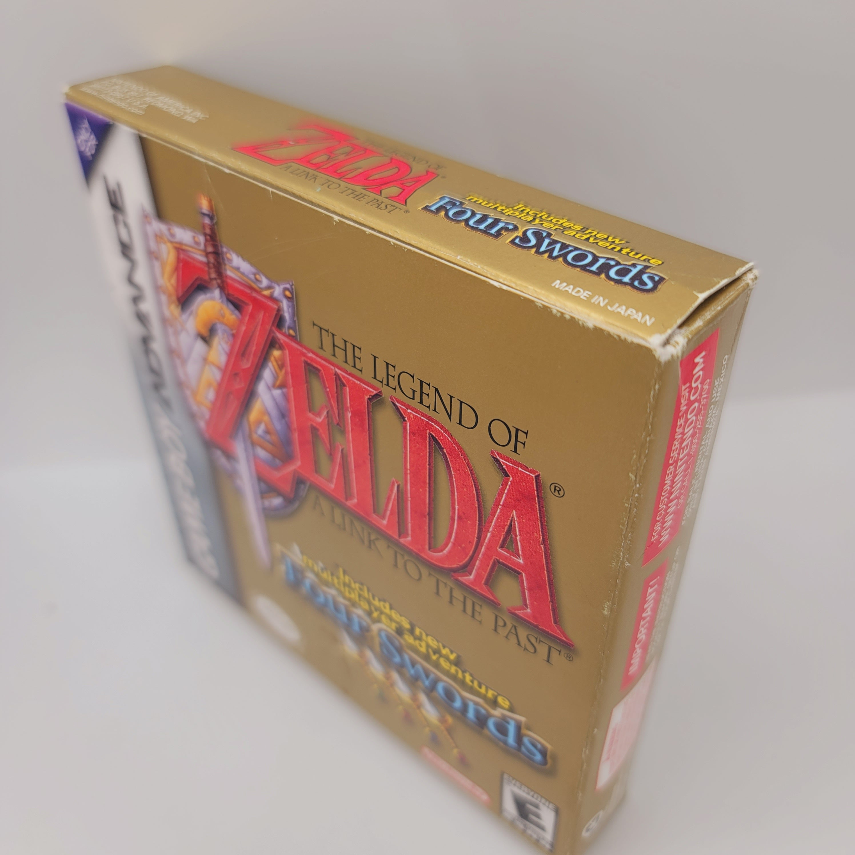 GBA - The Legend of Zelda A Link to the Past (Complete in Box / A- / With Manual)