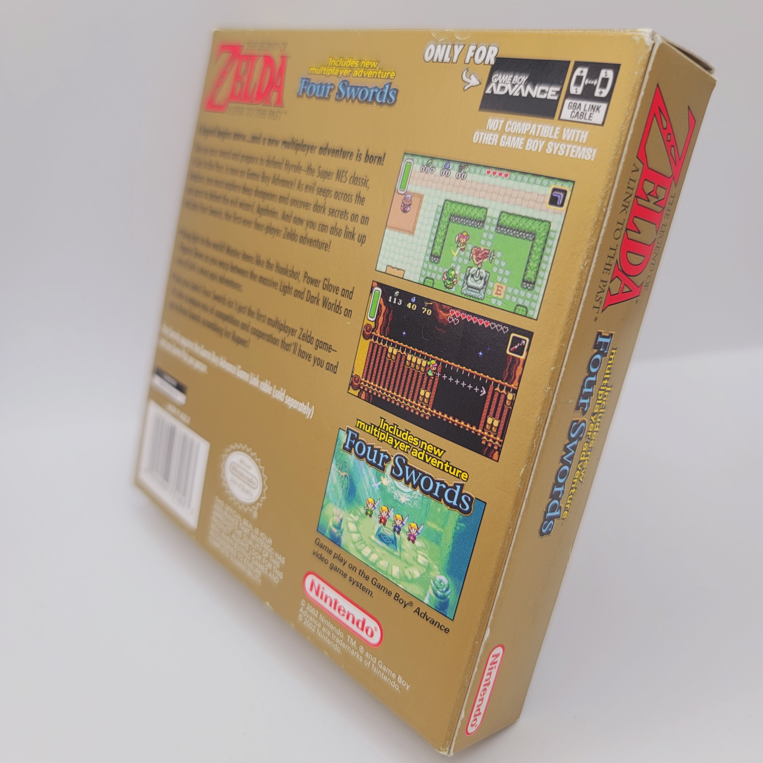 GBA - The Legend of Zelda A Link to the Past (Complete in Box / A- / With Manual)