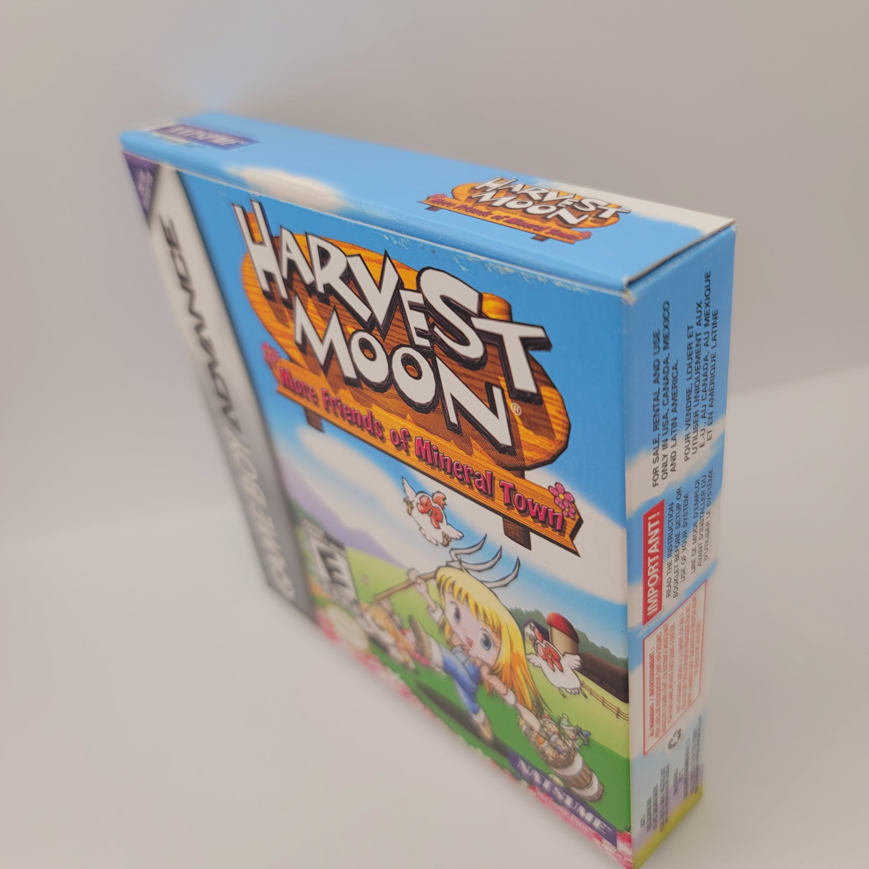 GBA - Harvest Moon More Friends of Mineral Town (Complete in Box / A / With Manual)