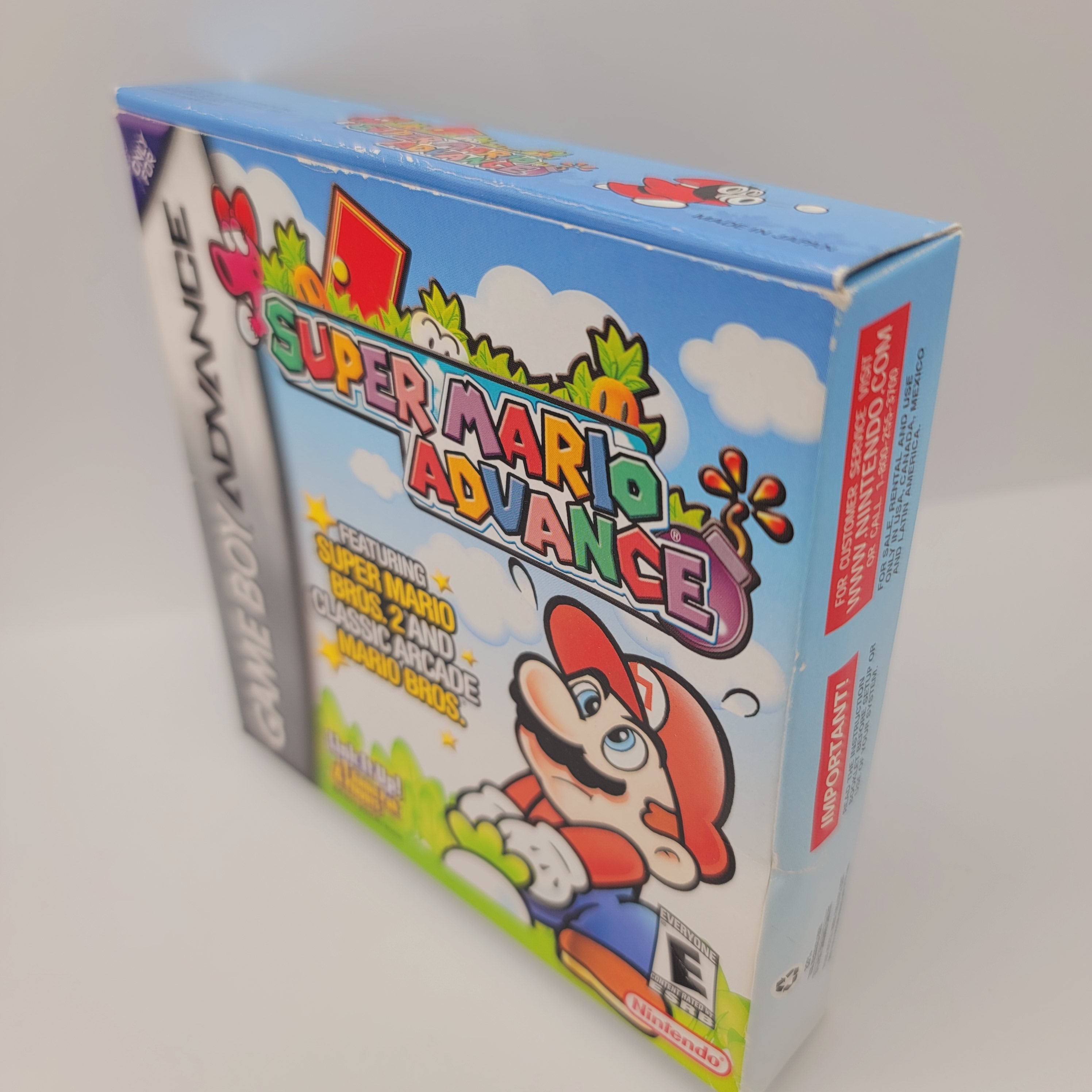 GBA - Super Mario Advance (Complete in Box / A / With Manual)