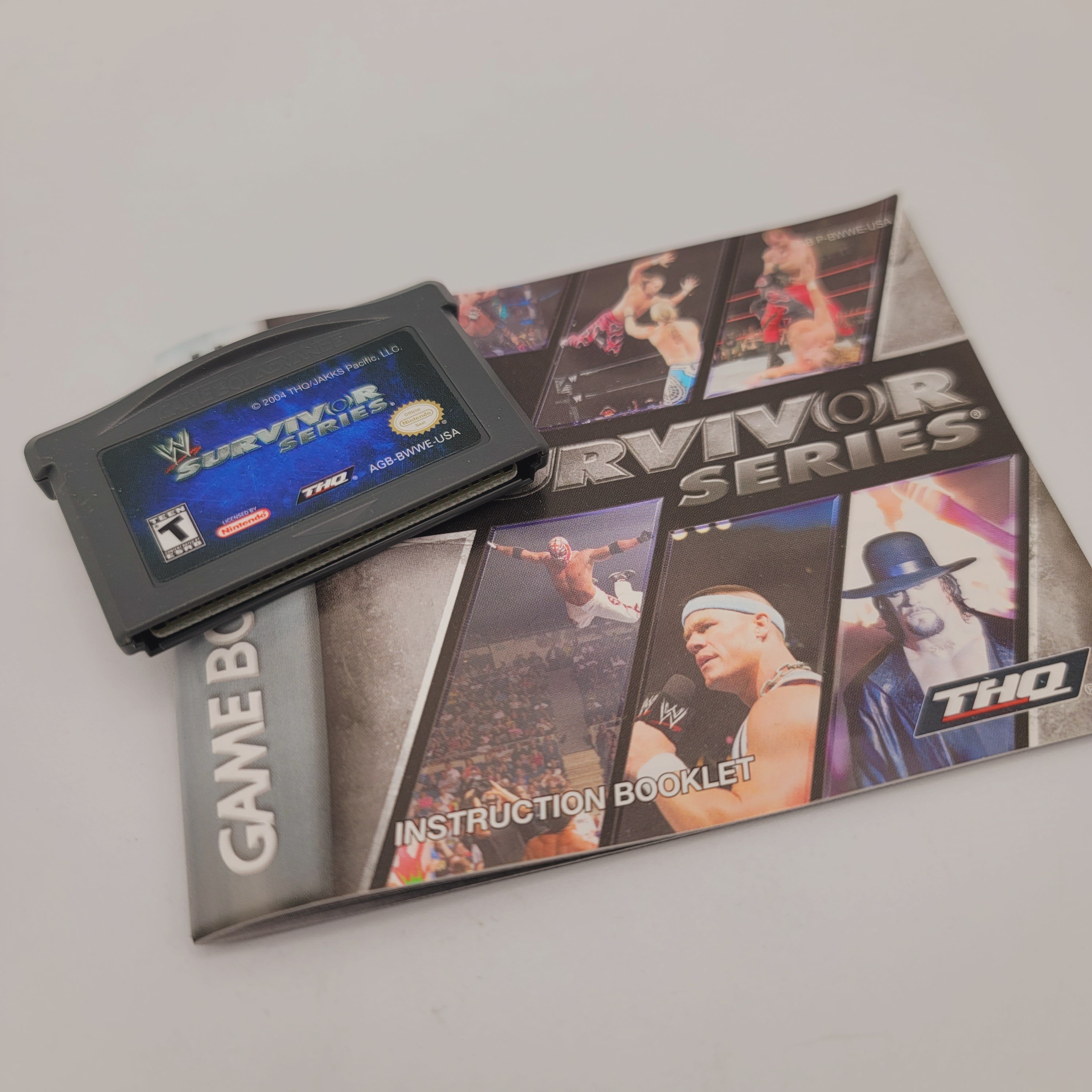 GBA - WWE Survivor Series (Complete in Box / A / With Manual)