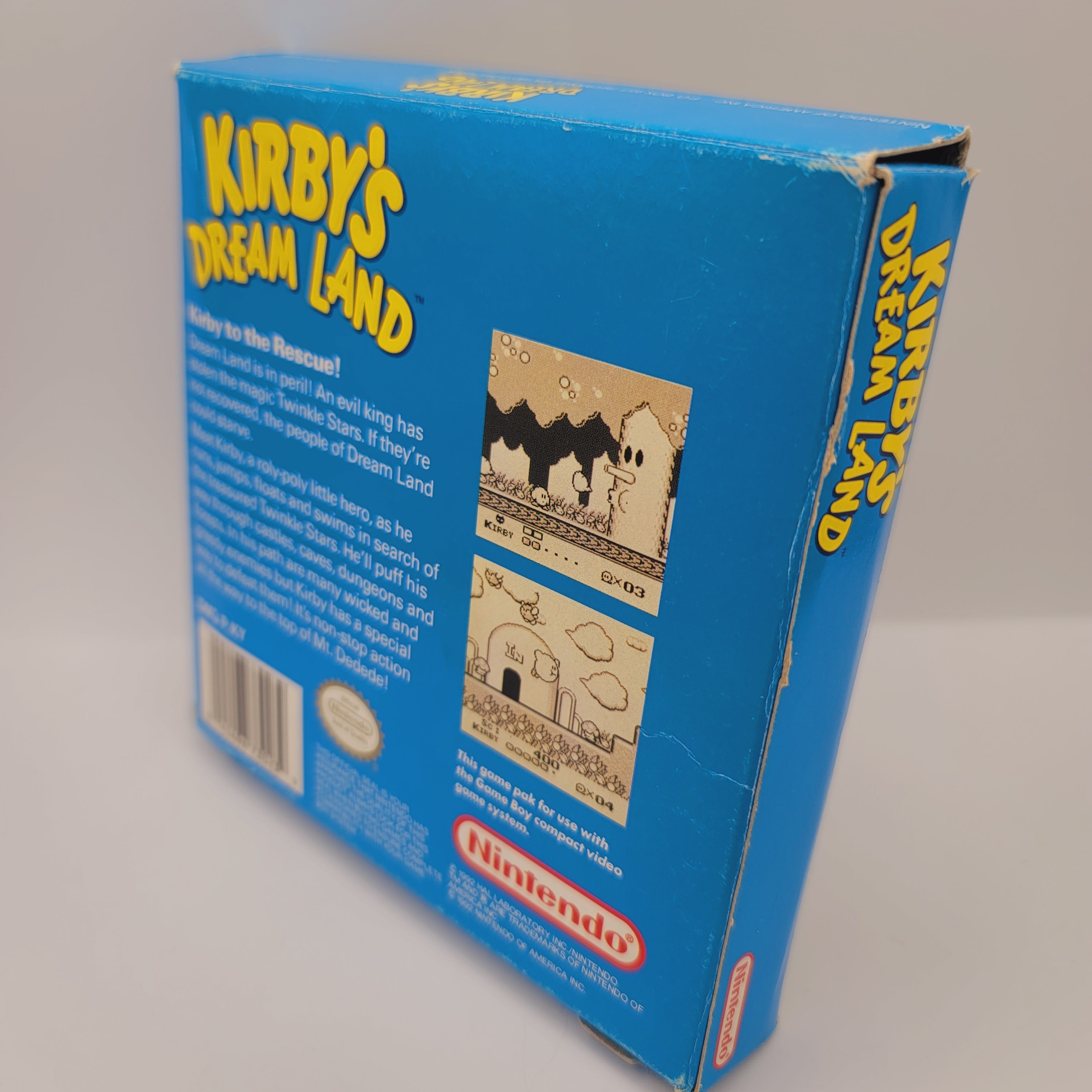 GB - Kirby's Dream Land (Complete in Box / B- / No Manual)