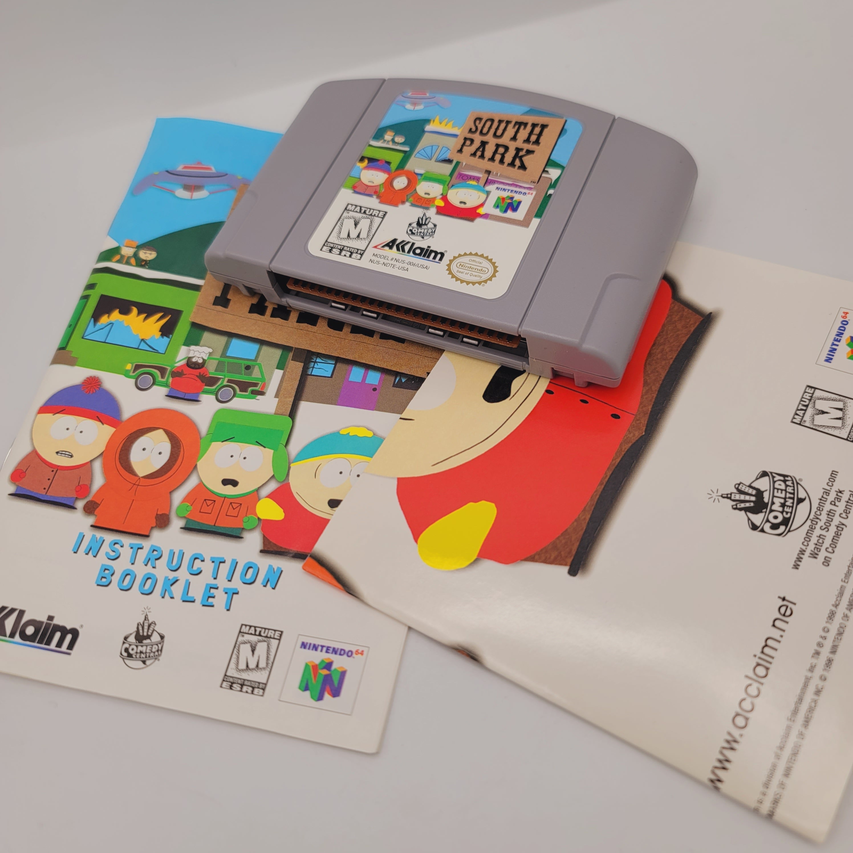 N64 - South Park (Complete in Box / A+ / With Manual)