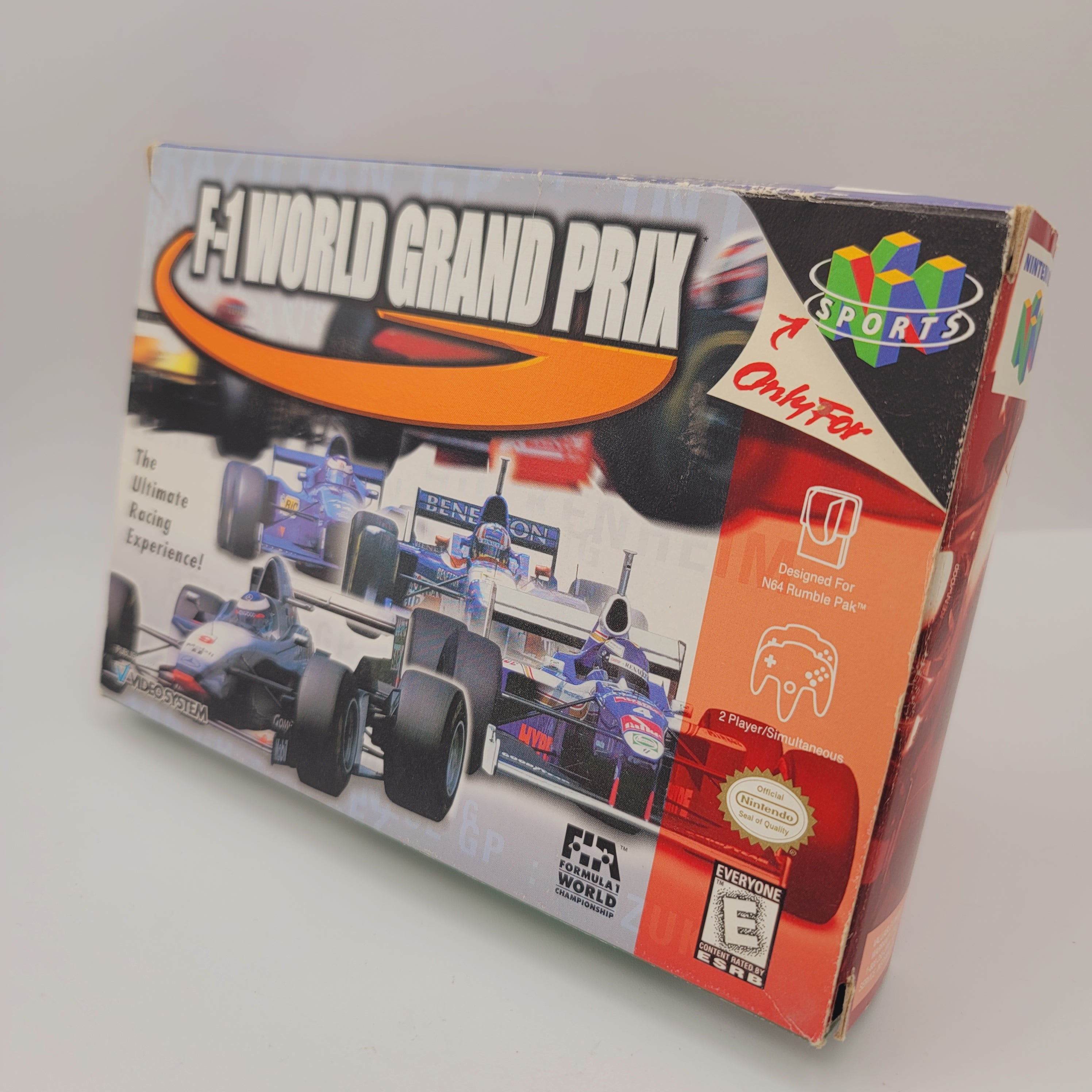 N64 - F-1 World Grand Prix (Complete in Box / A- / With Manual)