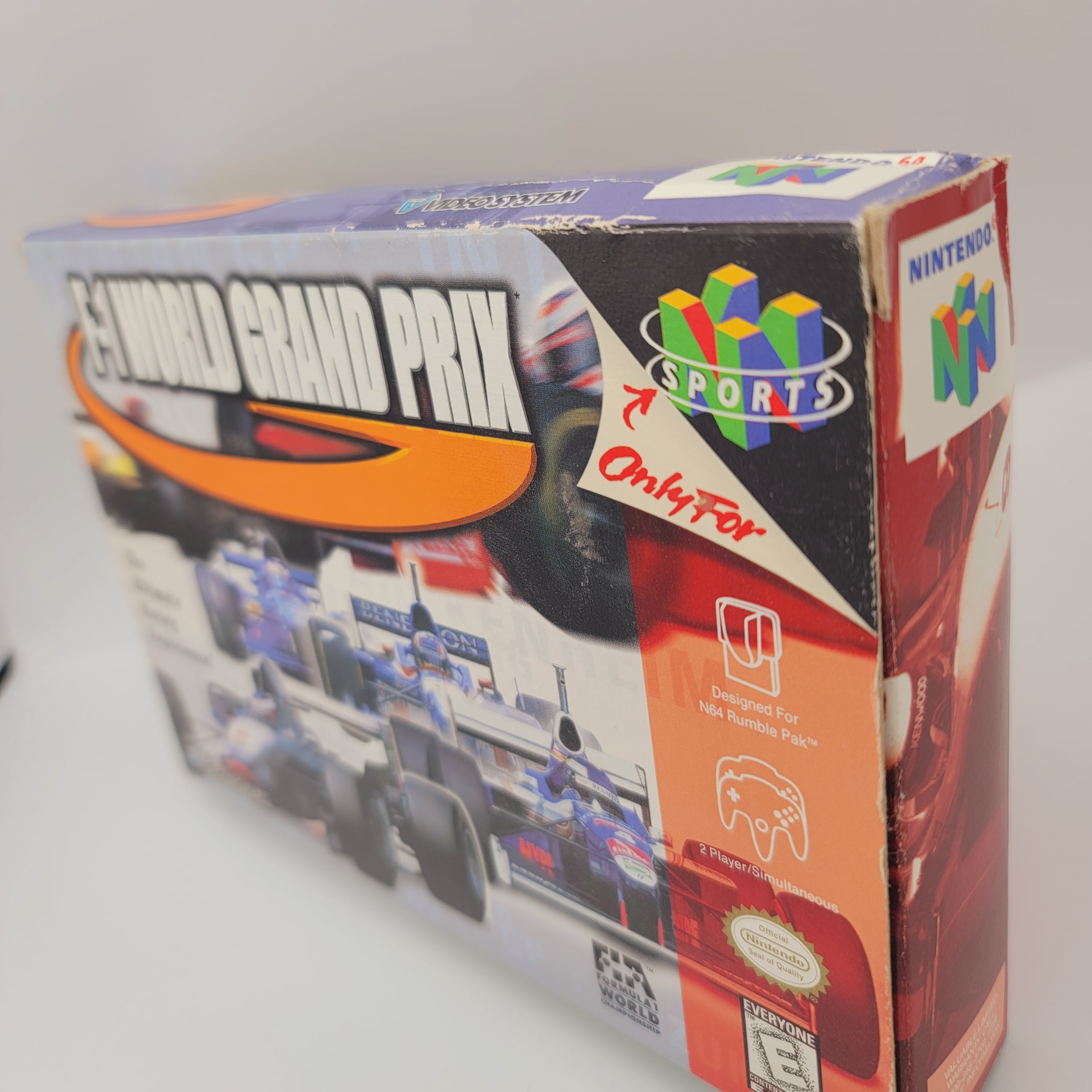 N64 - F-1 World Grand Prix (Complete in Box / A- / With Manual)