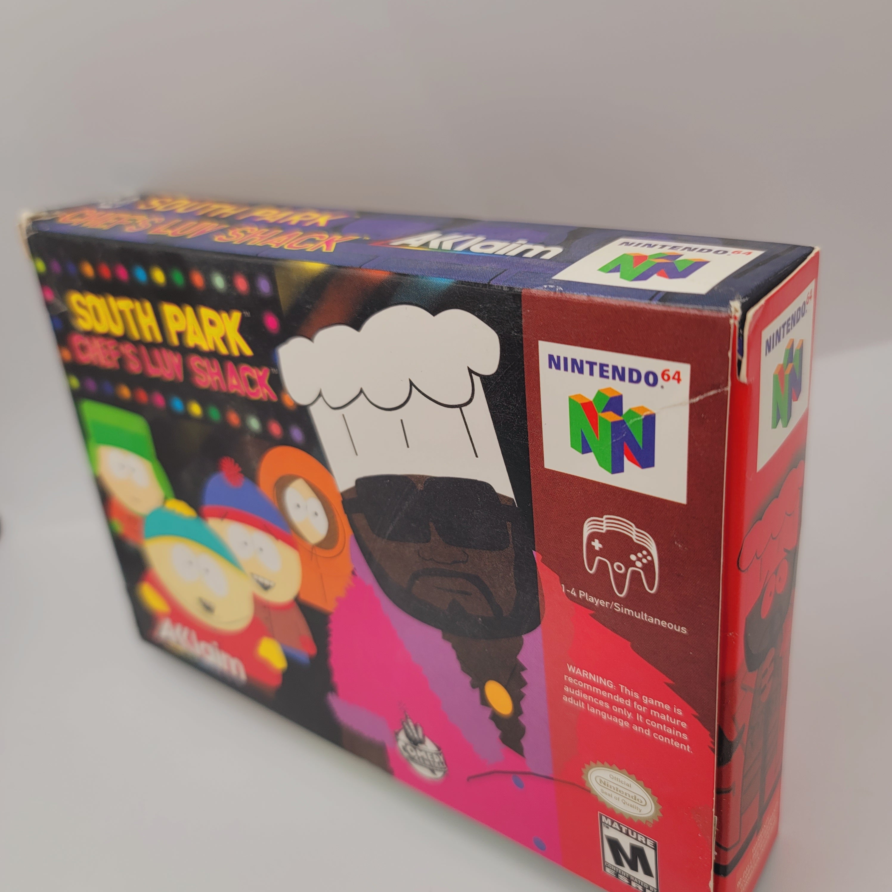 N64 - South Park Chef's Luv Shack (Complete in Box / A- / With Manual)