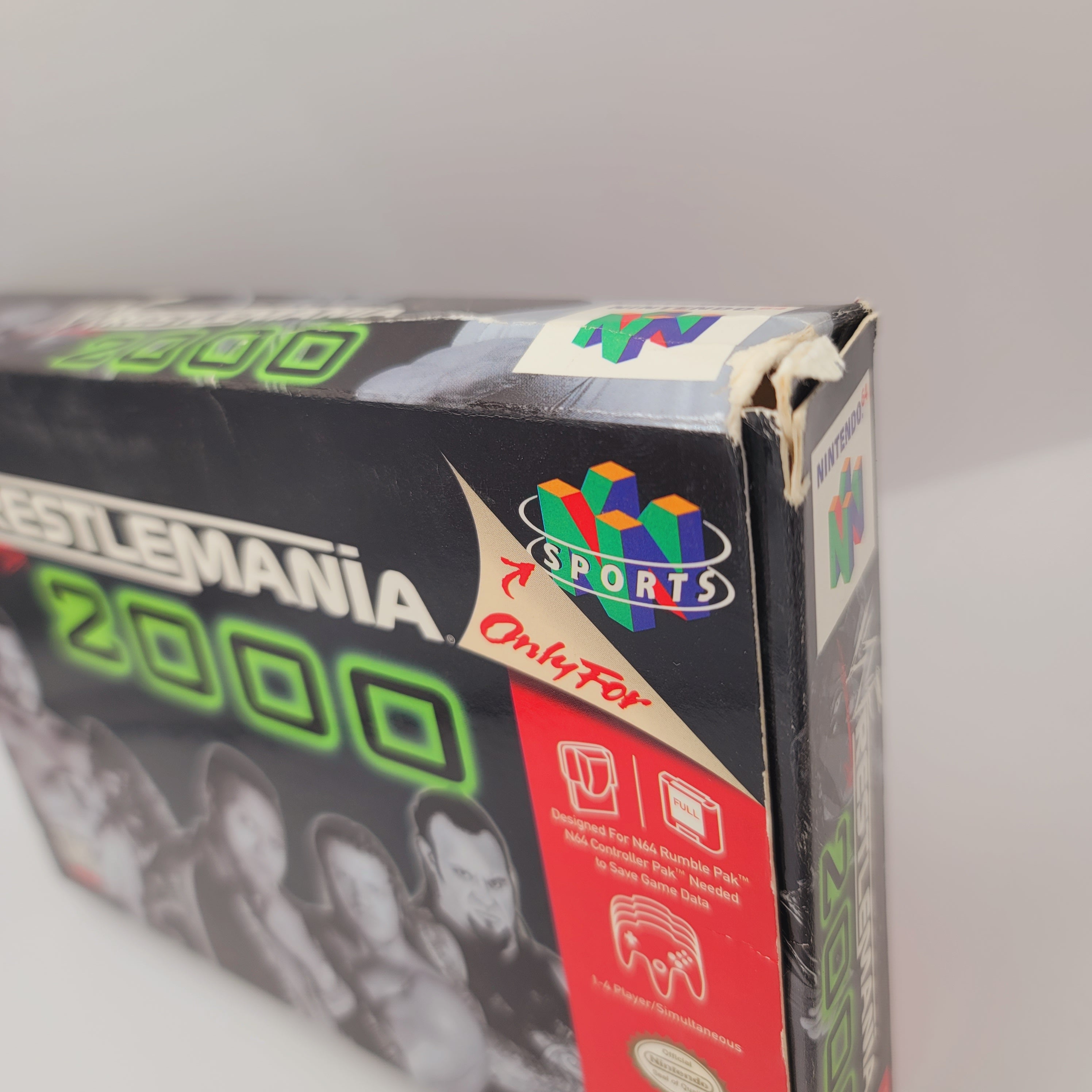 N64 - WWF WrestleMania 2000 (Complete in Box / B+ / With Manual)