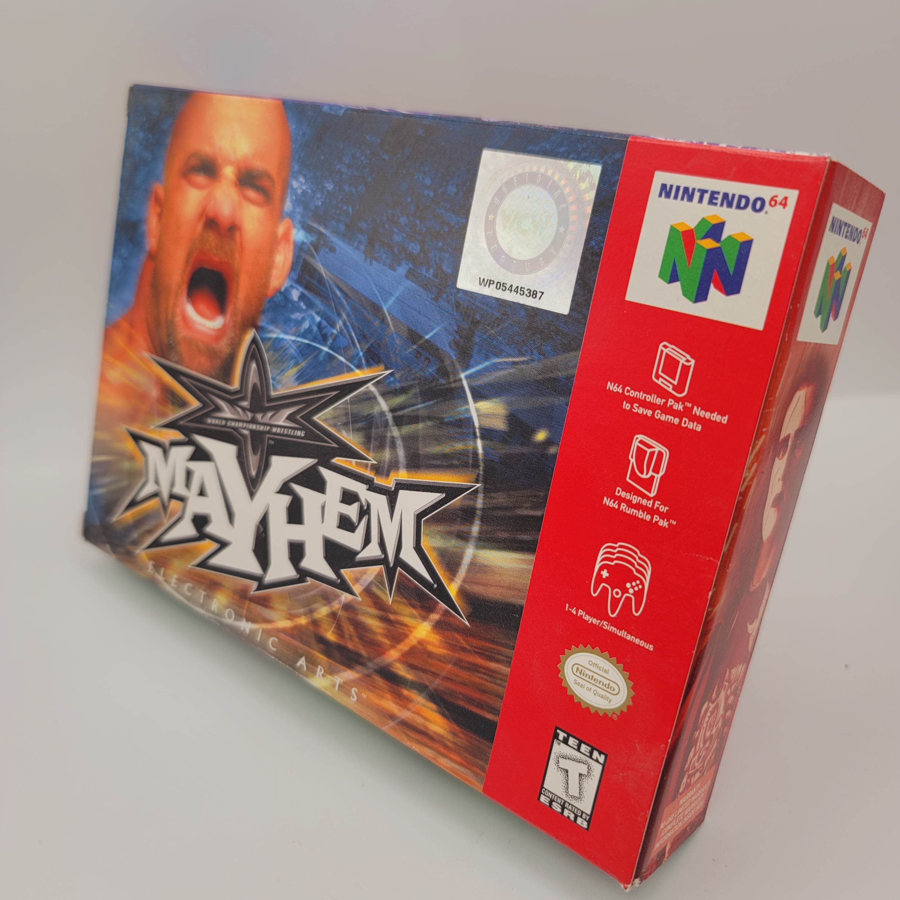 N64 - WCW Mayhem (Complete in Box / A / No Manual)