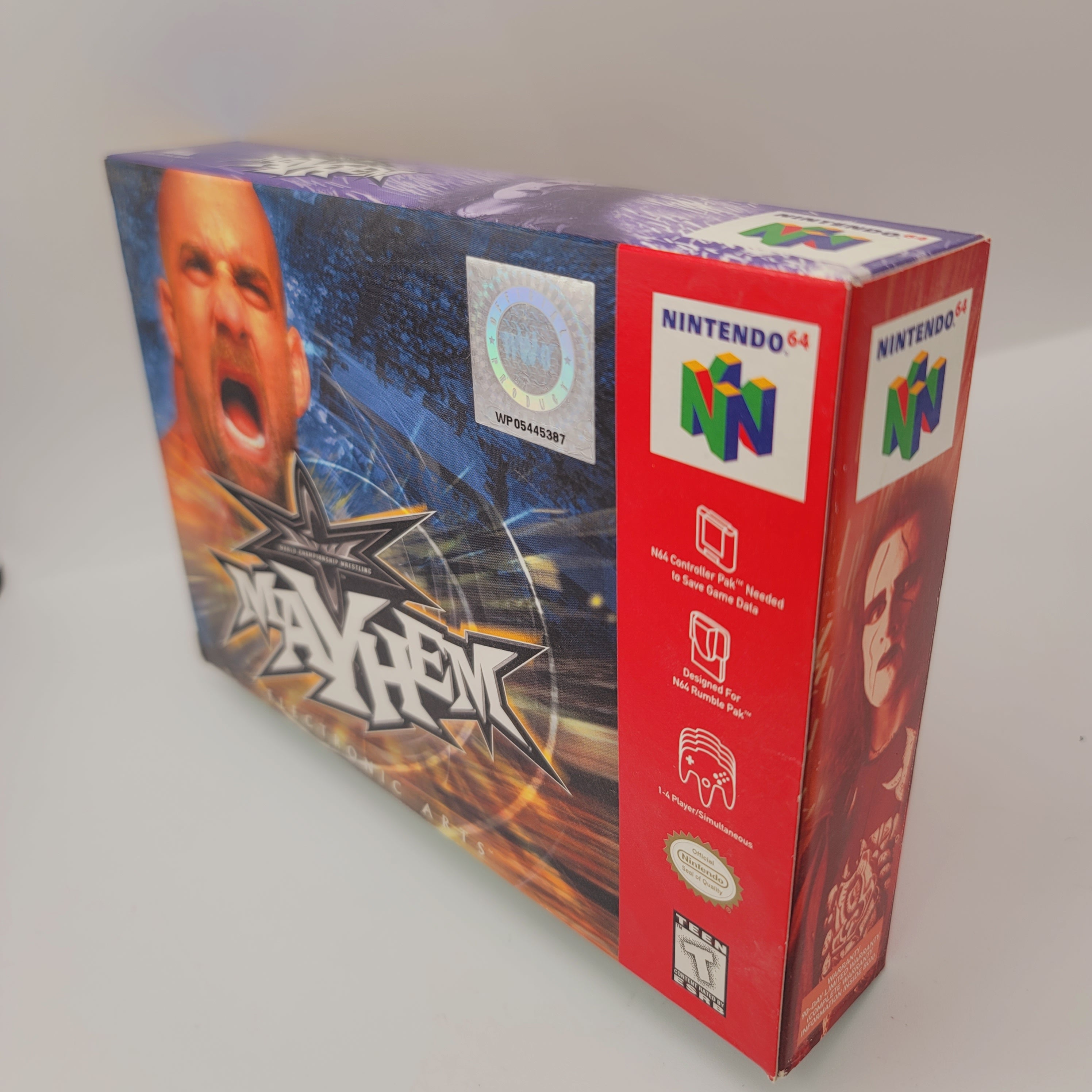 N64 - WCW Mayhem (Complete in Box / A / No Manual)